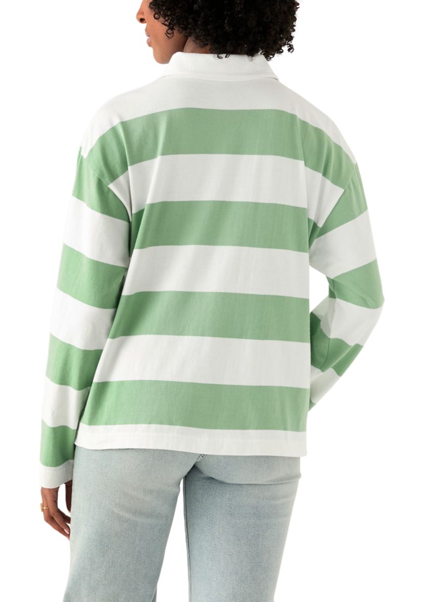 Womens Long Sleeve Rugby Top