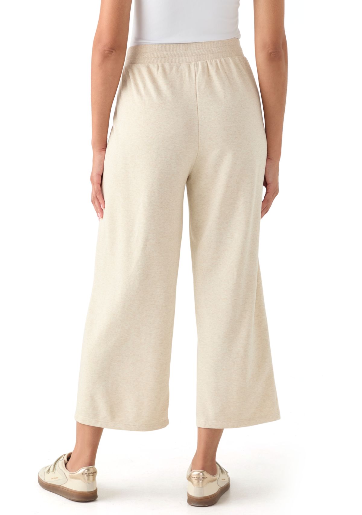 Womens Cropped Terry Pants