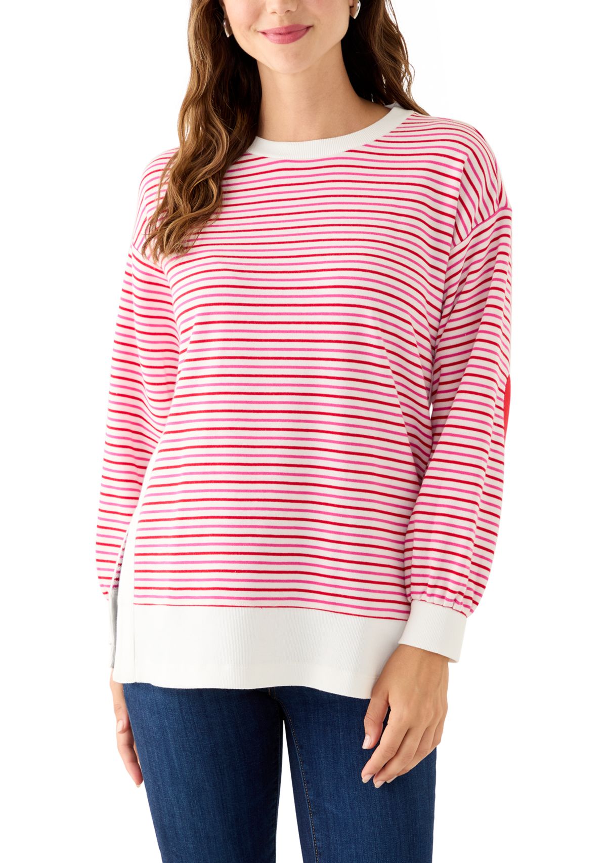 Womens Side Slit Sweeper Sweater