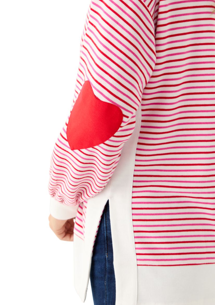 Womens Side Slit Sweeper Sweater