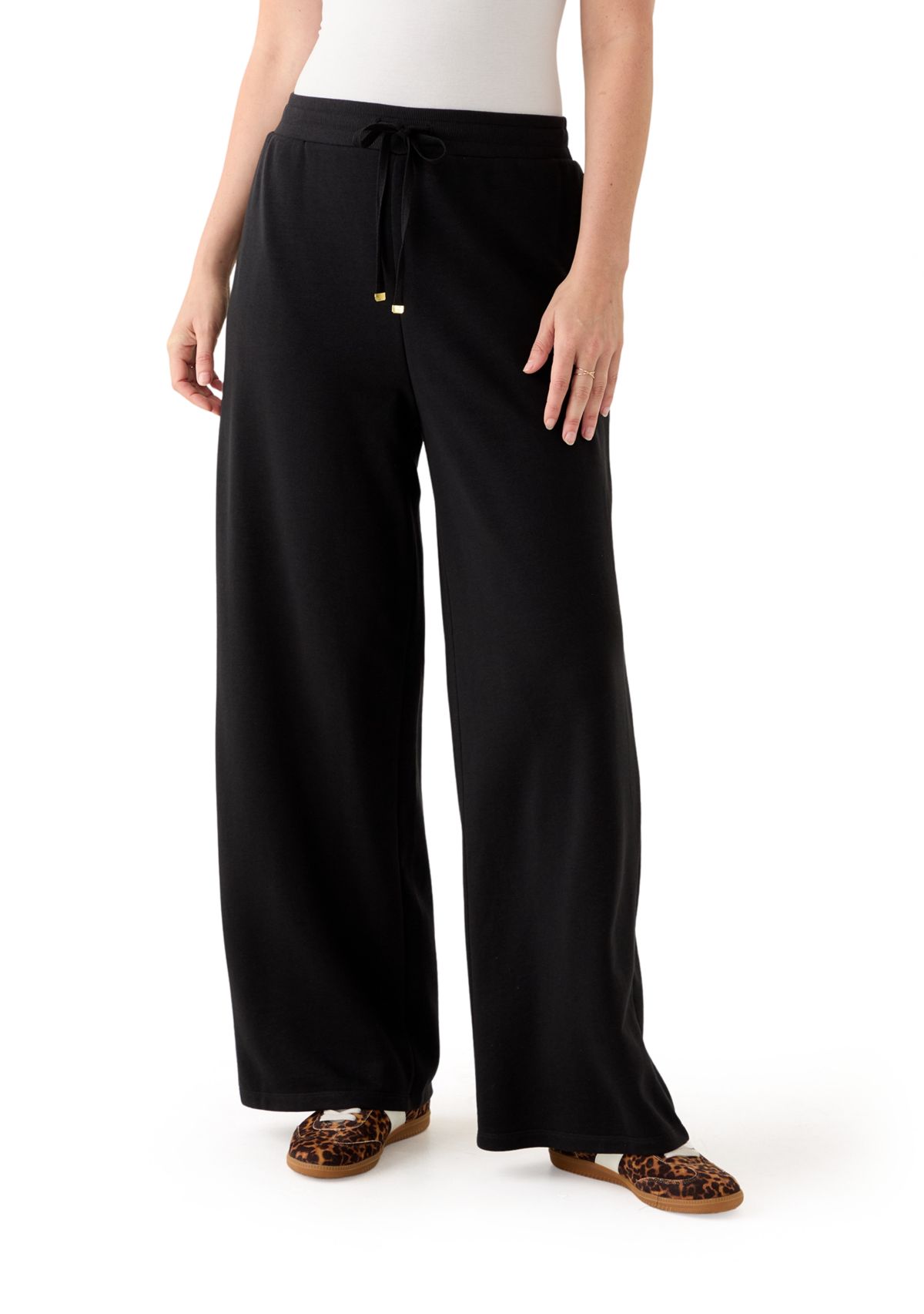 Womens Wide Leg Fit Pants