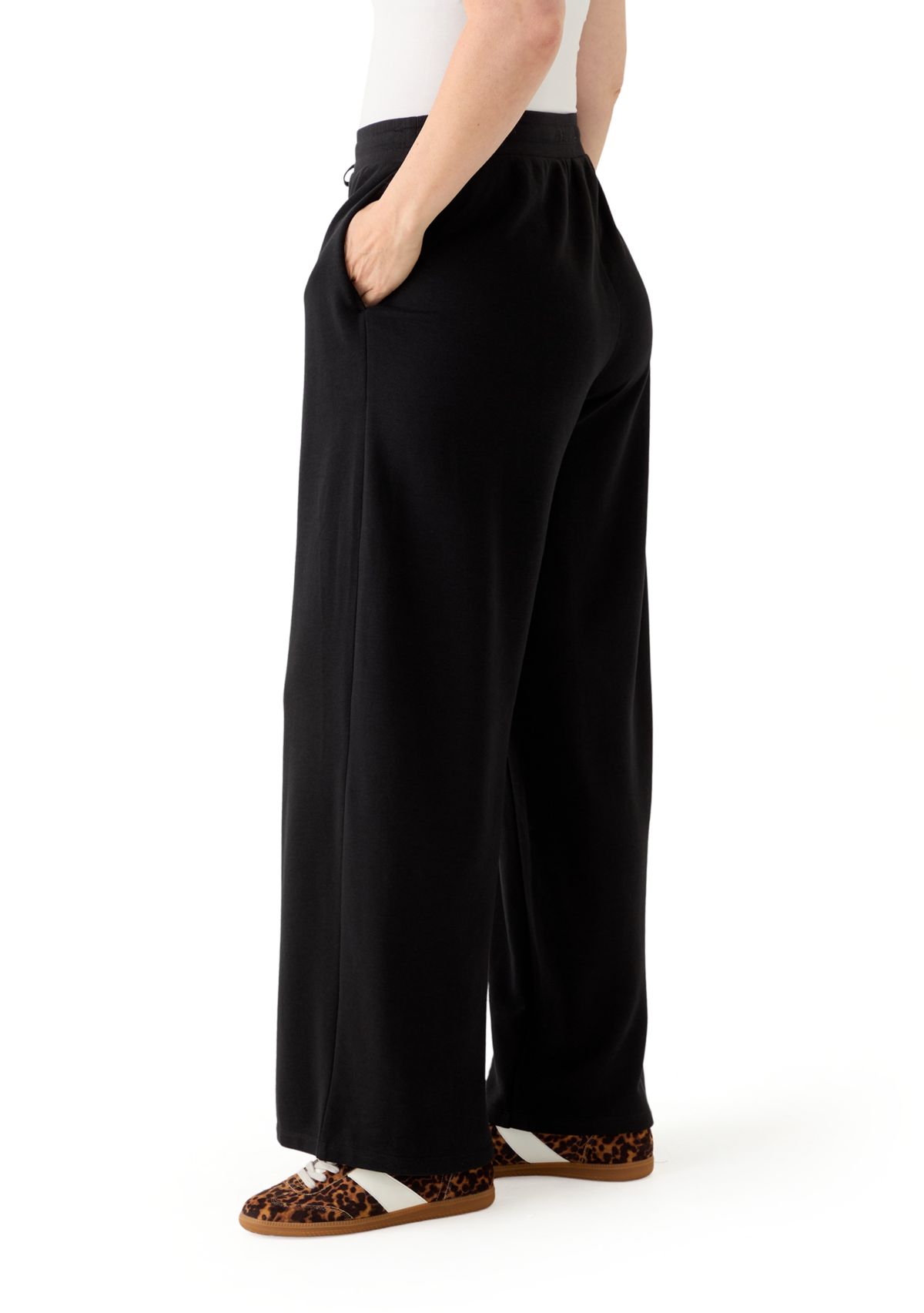 Womens Wide Leg Fit Pants