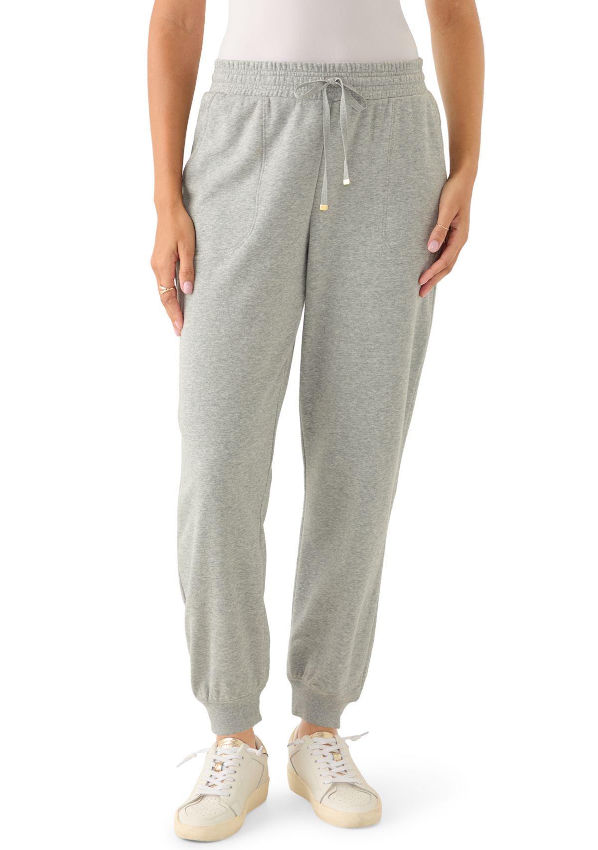 Womens Terry Heather Jogger Pants