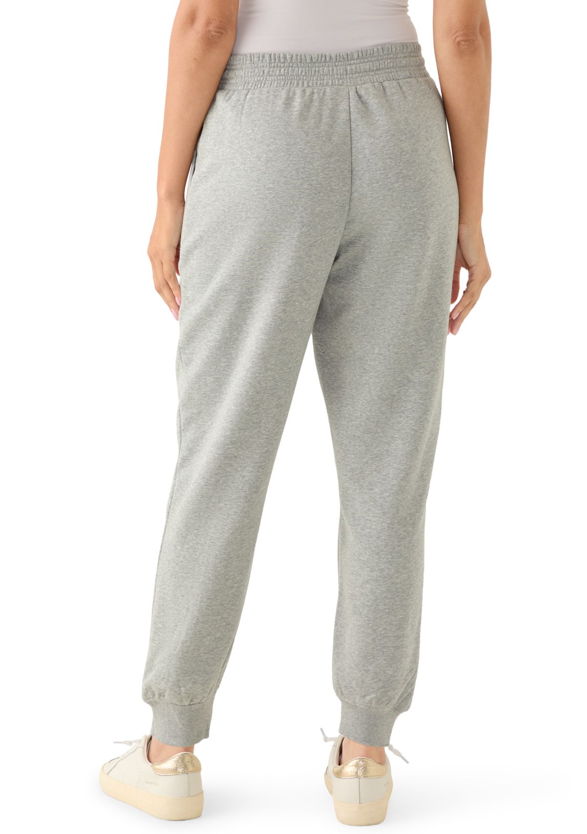 Womens Terry Heather Jogger Pants