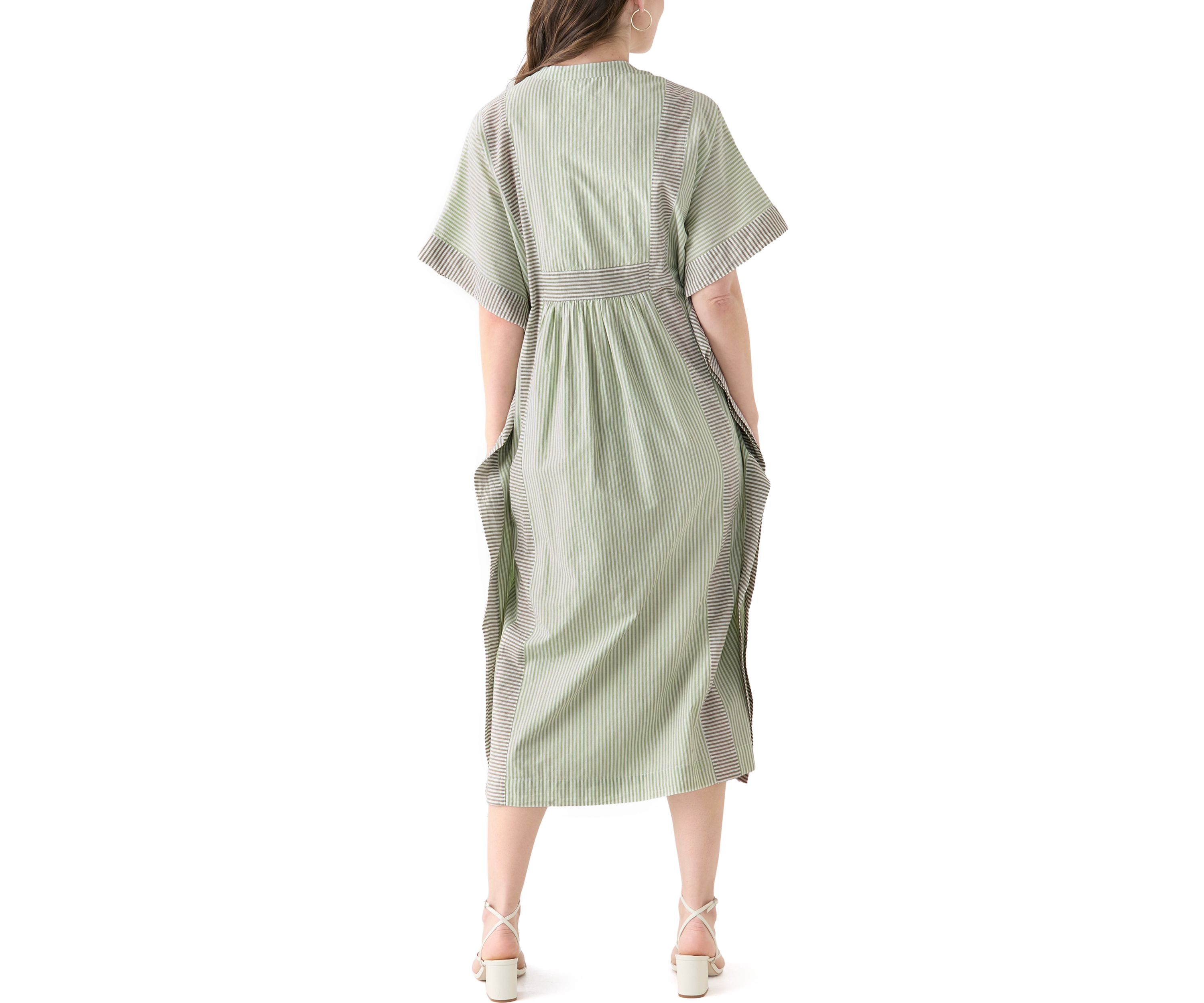 Womens Dolman Kaftan Dress