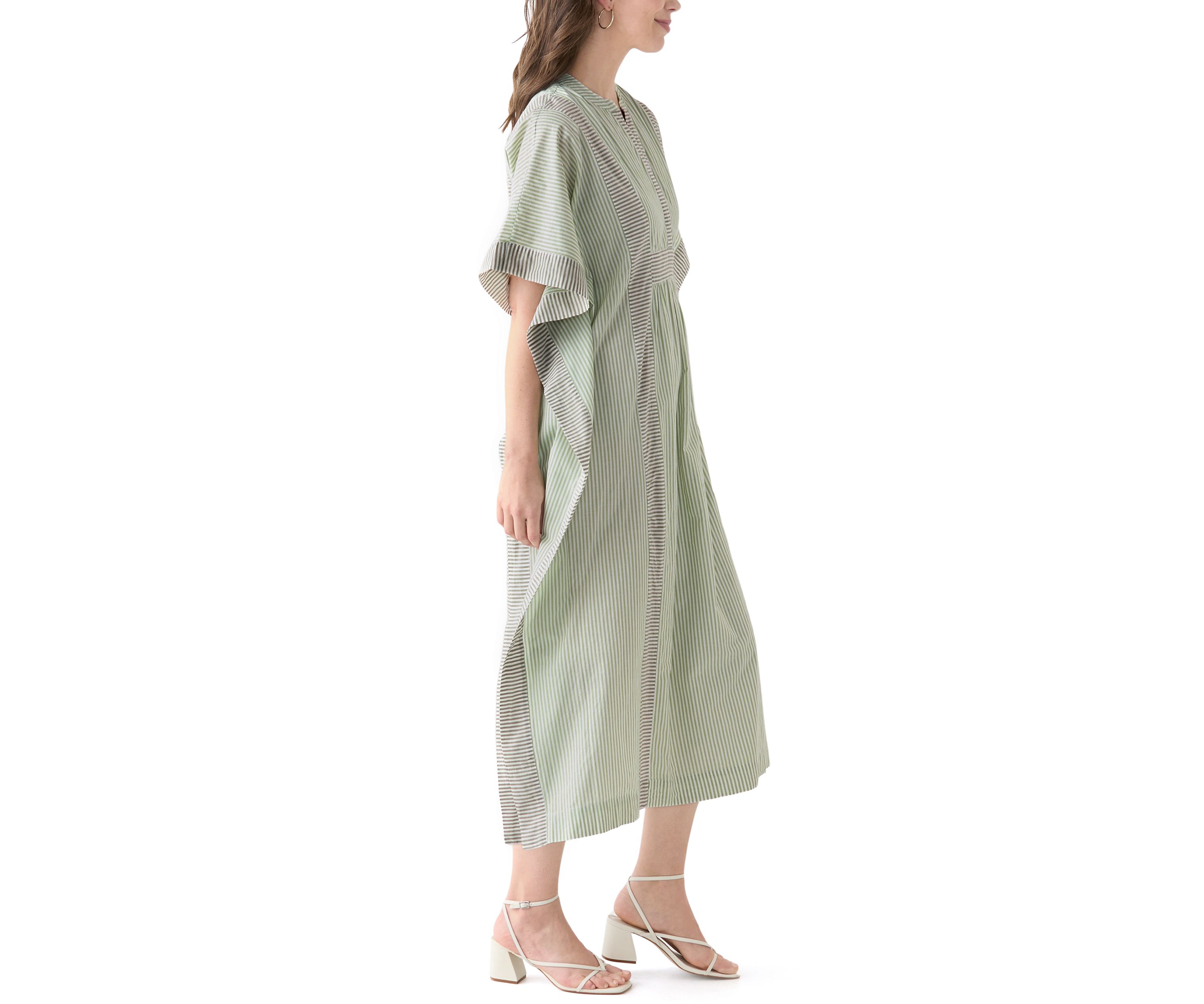 Womens Dolman Kaftan Dress