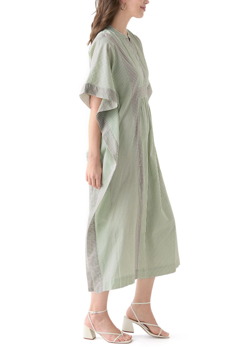 Womens Dolman Kaftan Dress