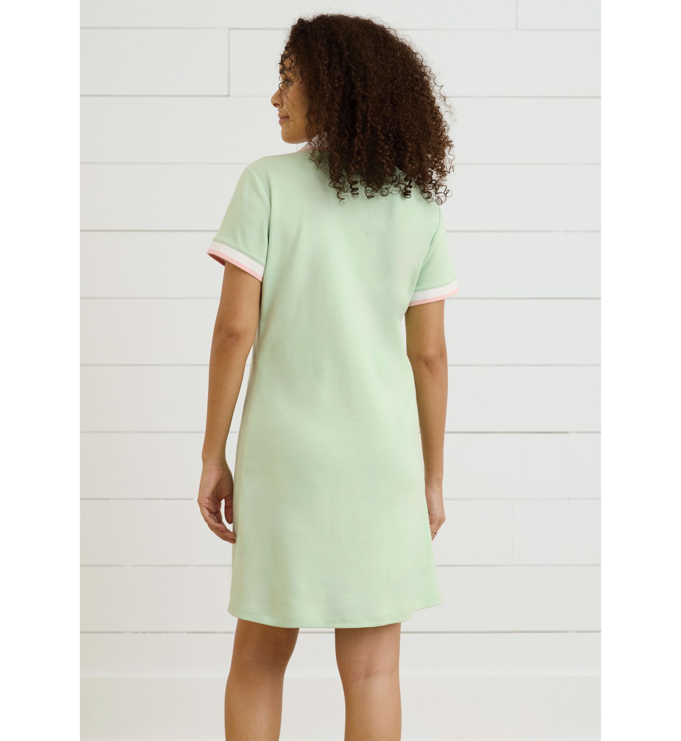 Sewing Down South x Crown & Ivy™ Marion Short Sleeve Polo Dress