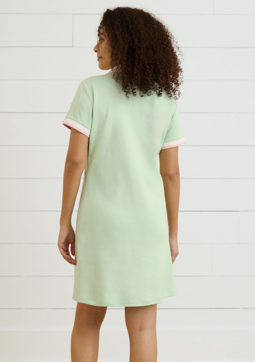 Sewing Down South x Crown & Ivy™ Marion Short Sleeve Polo Dress