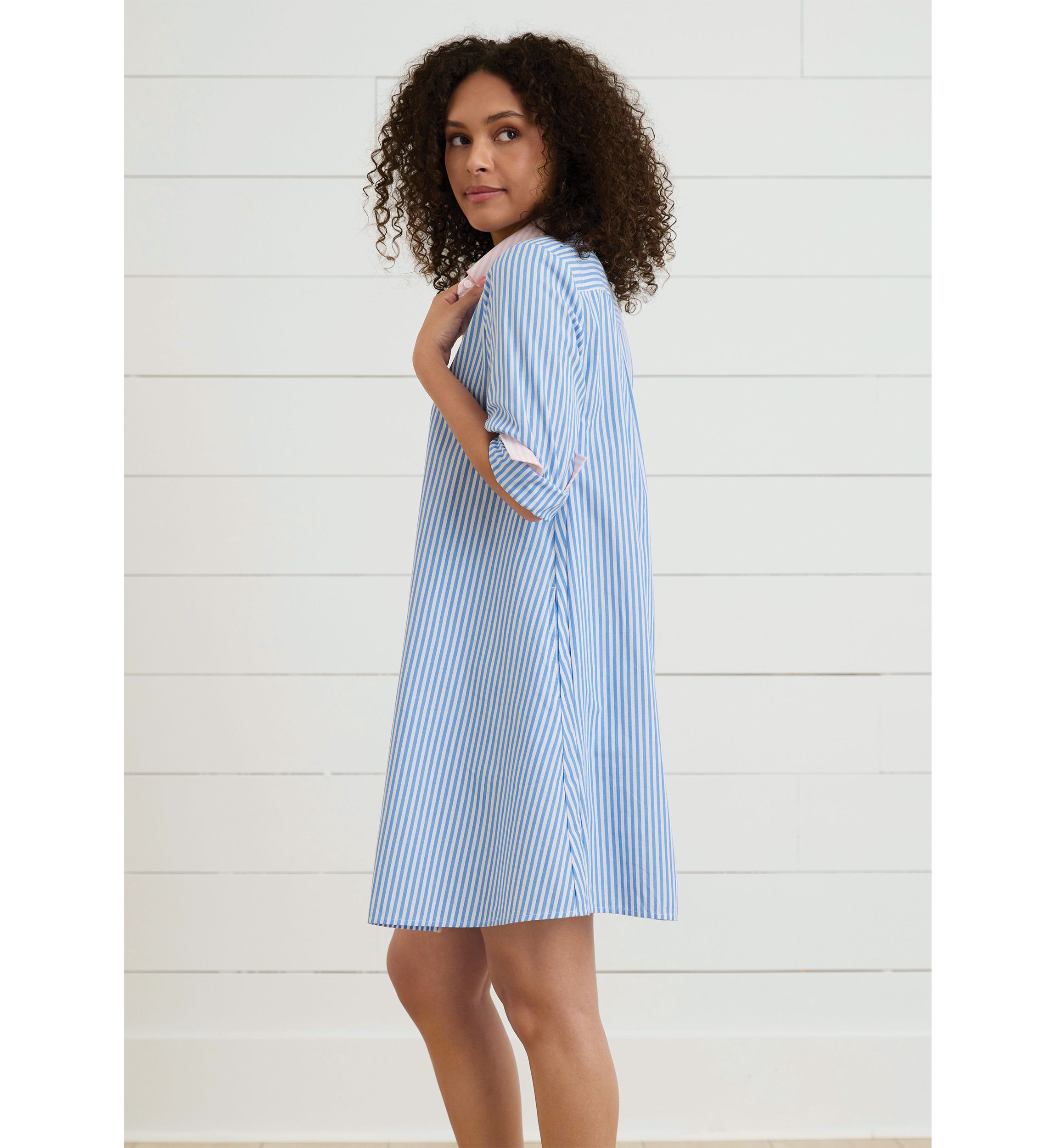 Sewing Down South x Crown & Ivy™ Murray Long Sleeve Shirtdress