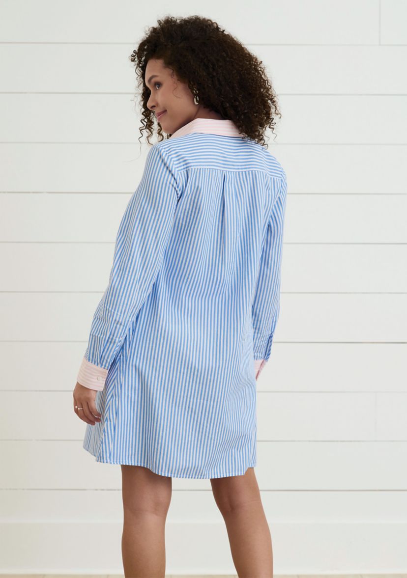 Sewing Down South x Crown & Ivy™ Murray Long Sleeve Shirtdress