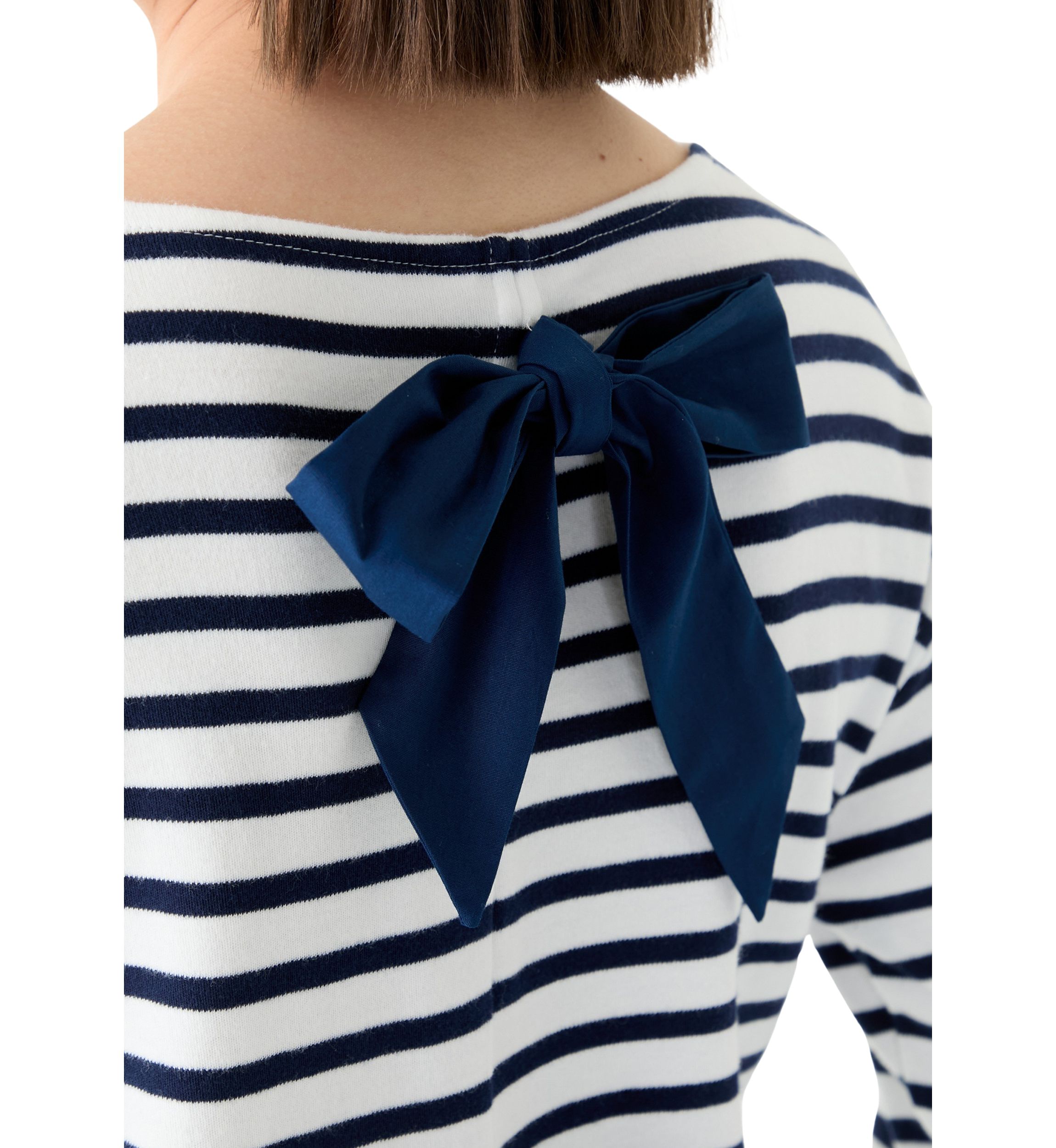 Womens Long Sleeve Striped T-Shirt 