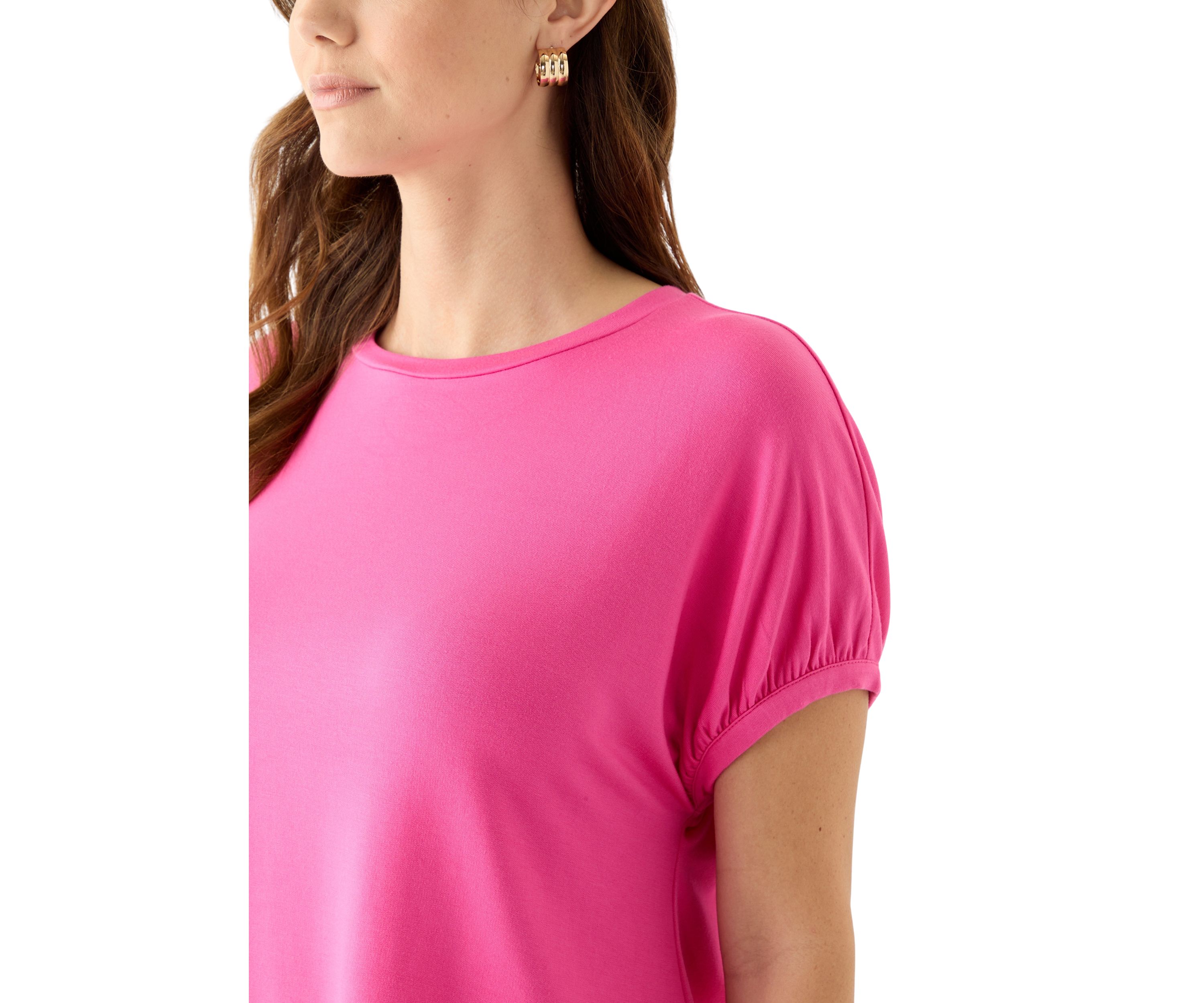 Womens Short Dolman Sleeve Top 