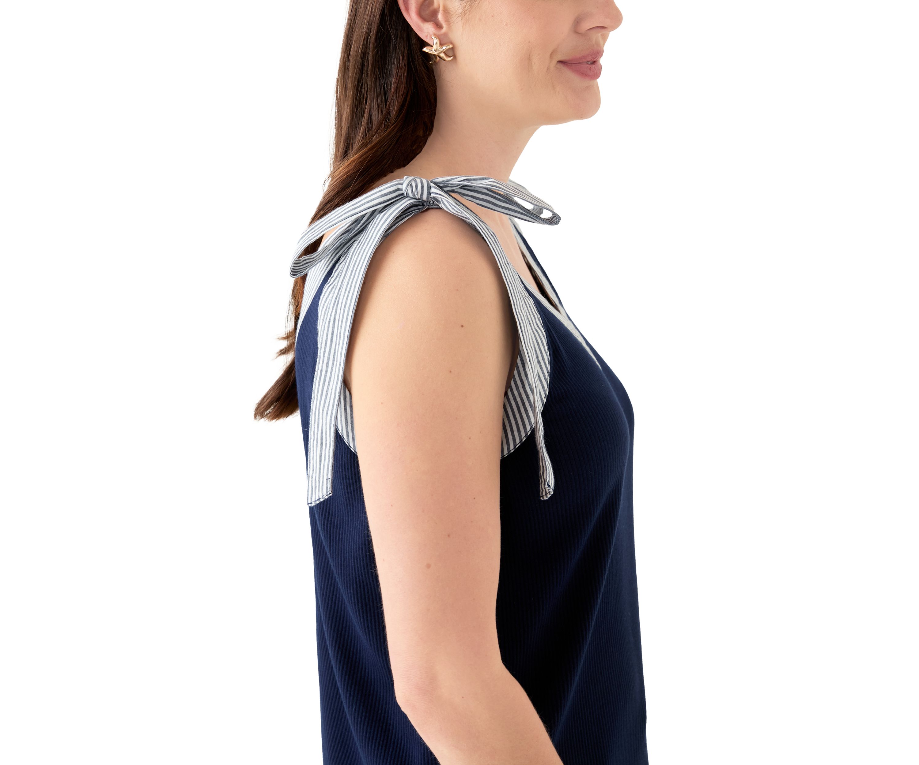Womens Bow Strap Tank Top