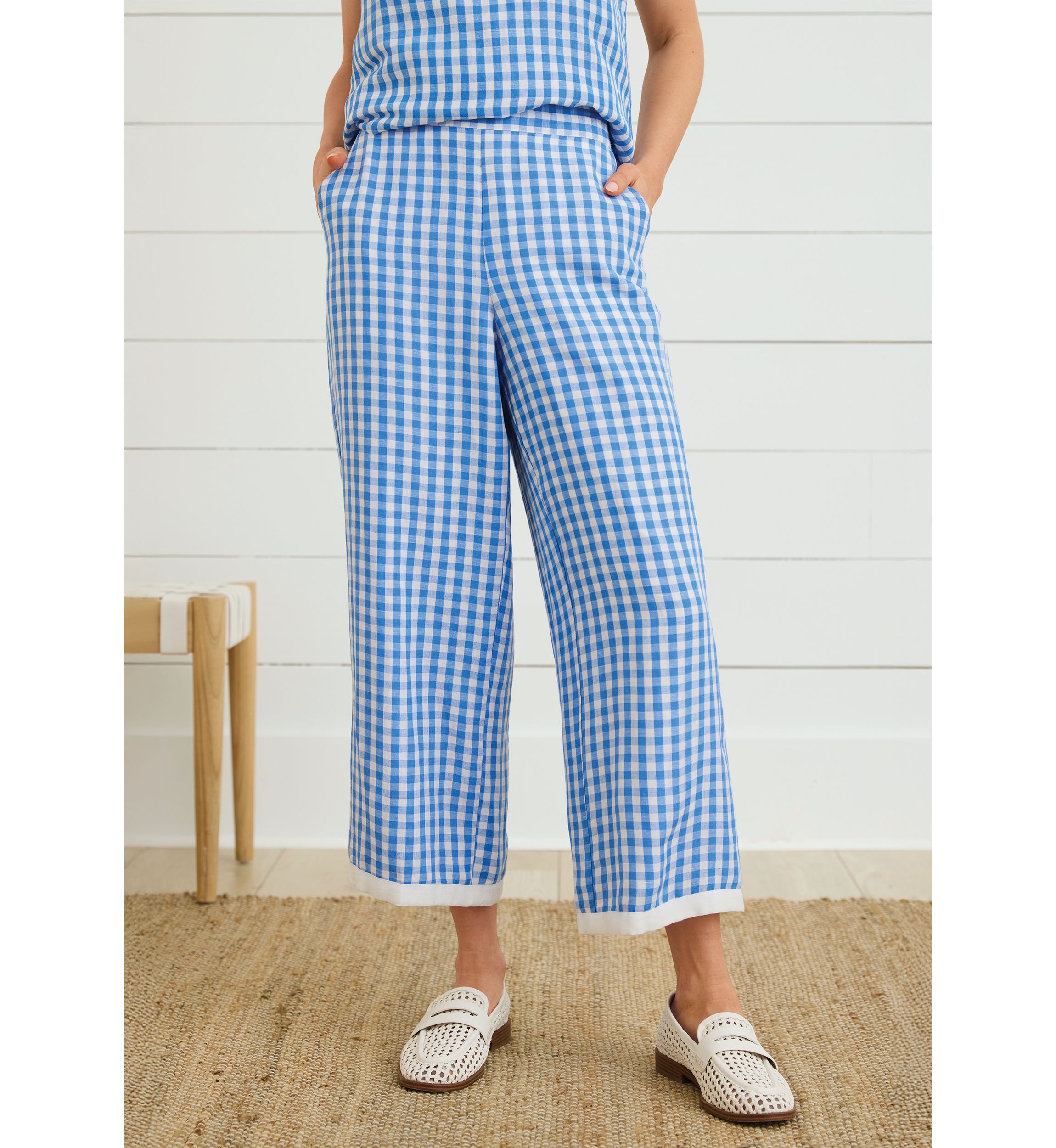 Sewing Down South x Crown & Ivy™ Courtney Printed Pull On Pants