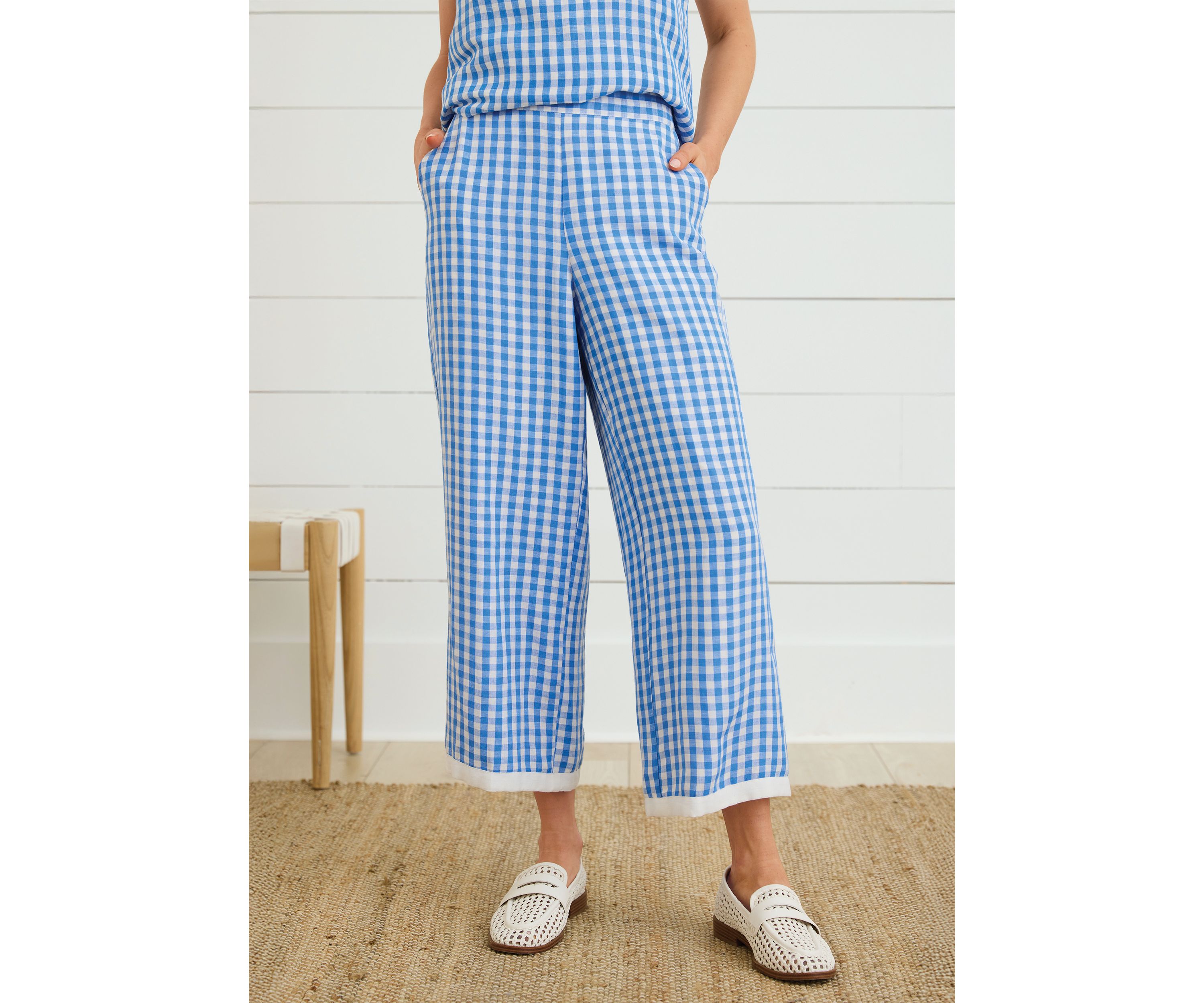 Sewing Down South x Crown & Ivy™ Courtney Printed Pull On Pants