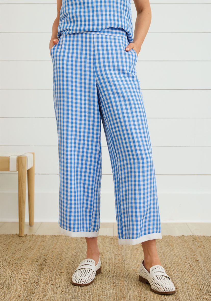 Sewing Down South x Crown & Ivy™ Courtney Printed Pull On Pants