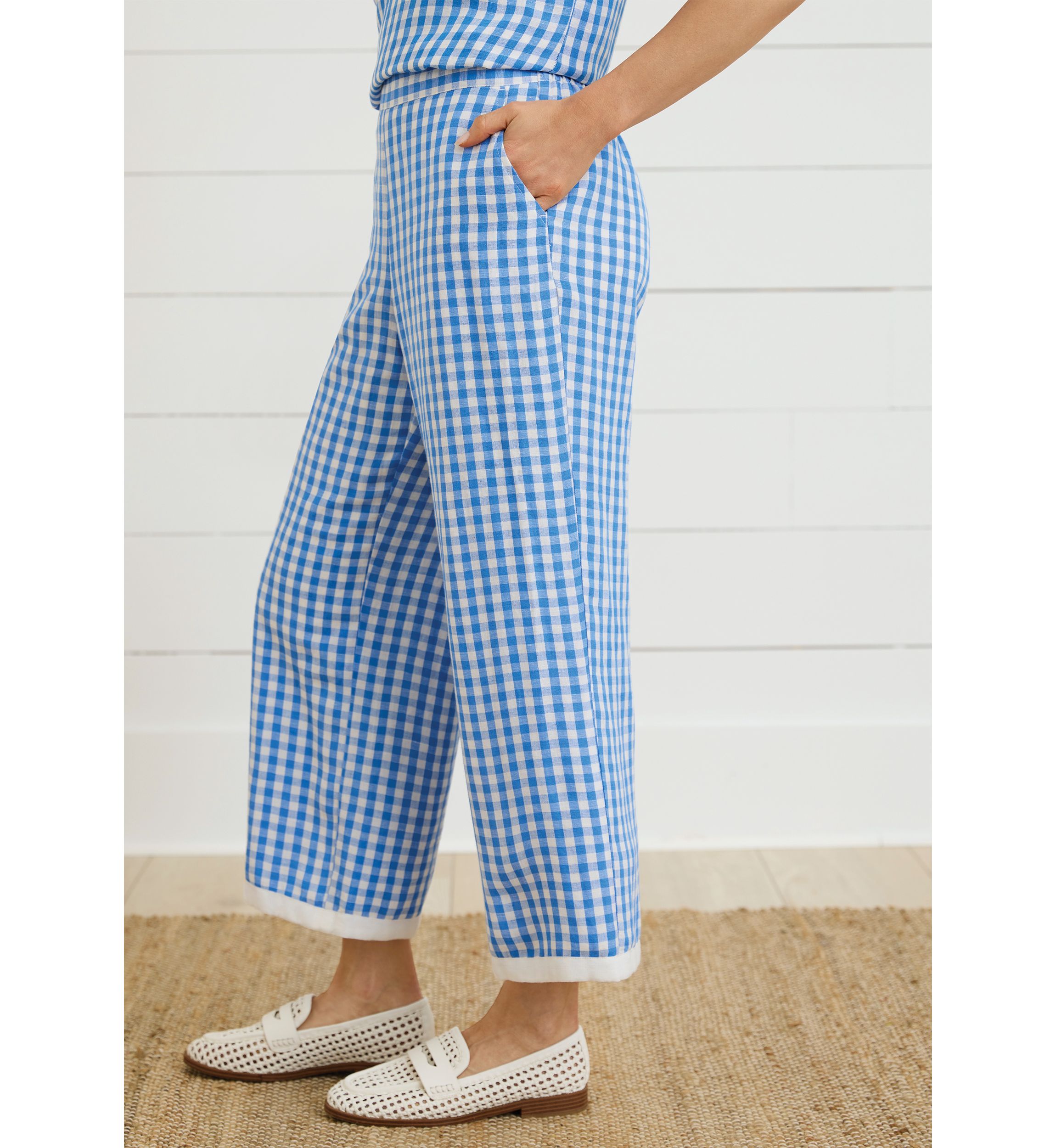 Sewing Down South x Crown & Ivy™ Courtney Printed Pull On Pants