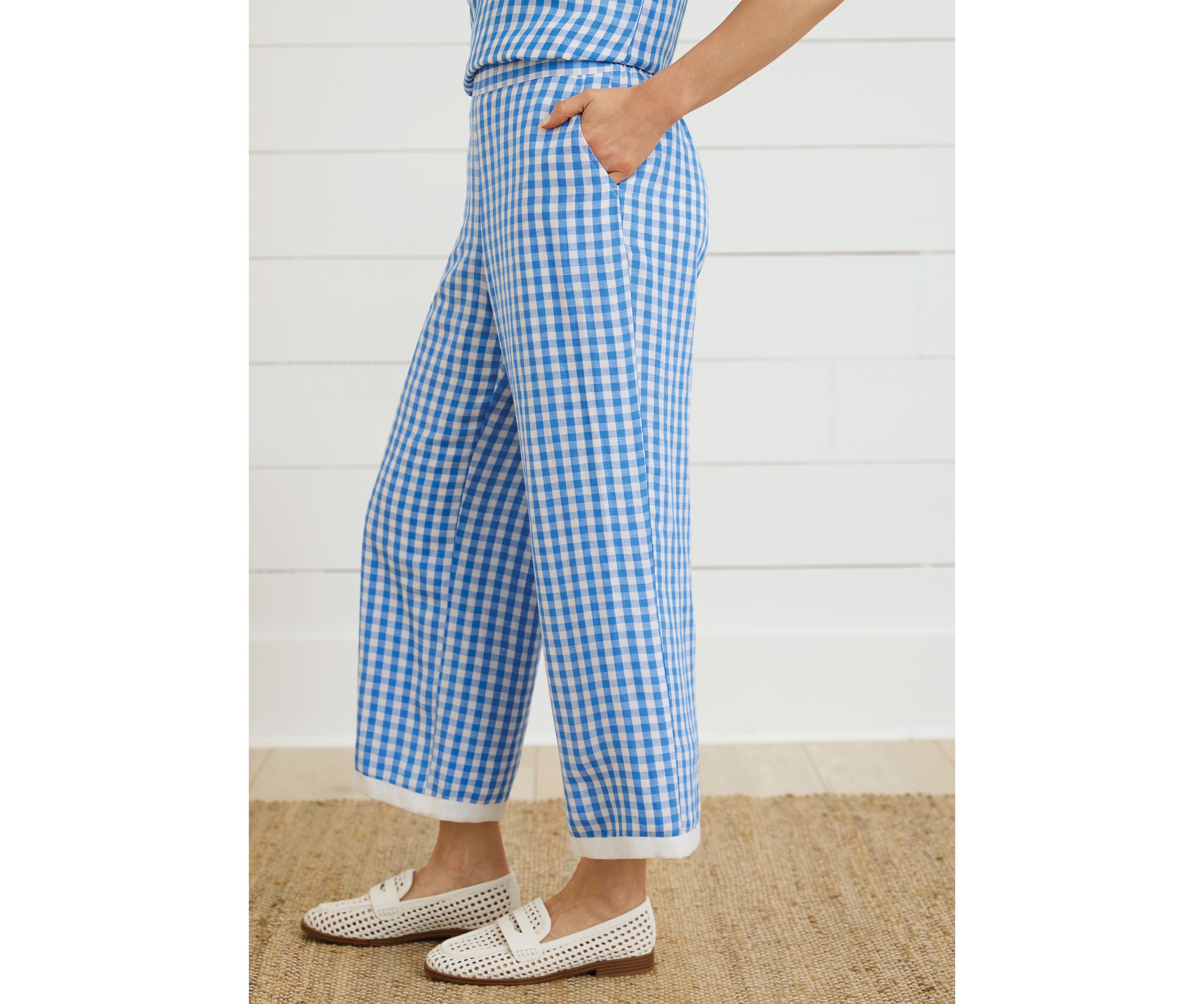 Sewing Down South x Crown & Ivy™ Courtney Printed Pull On Pants
