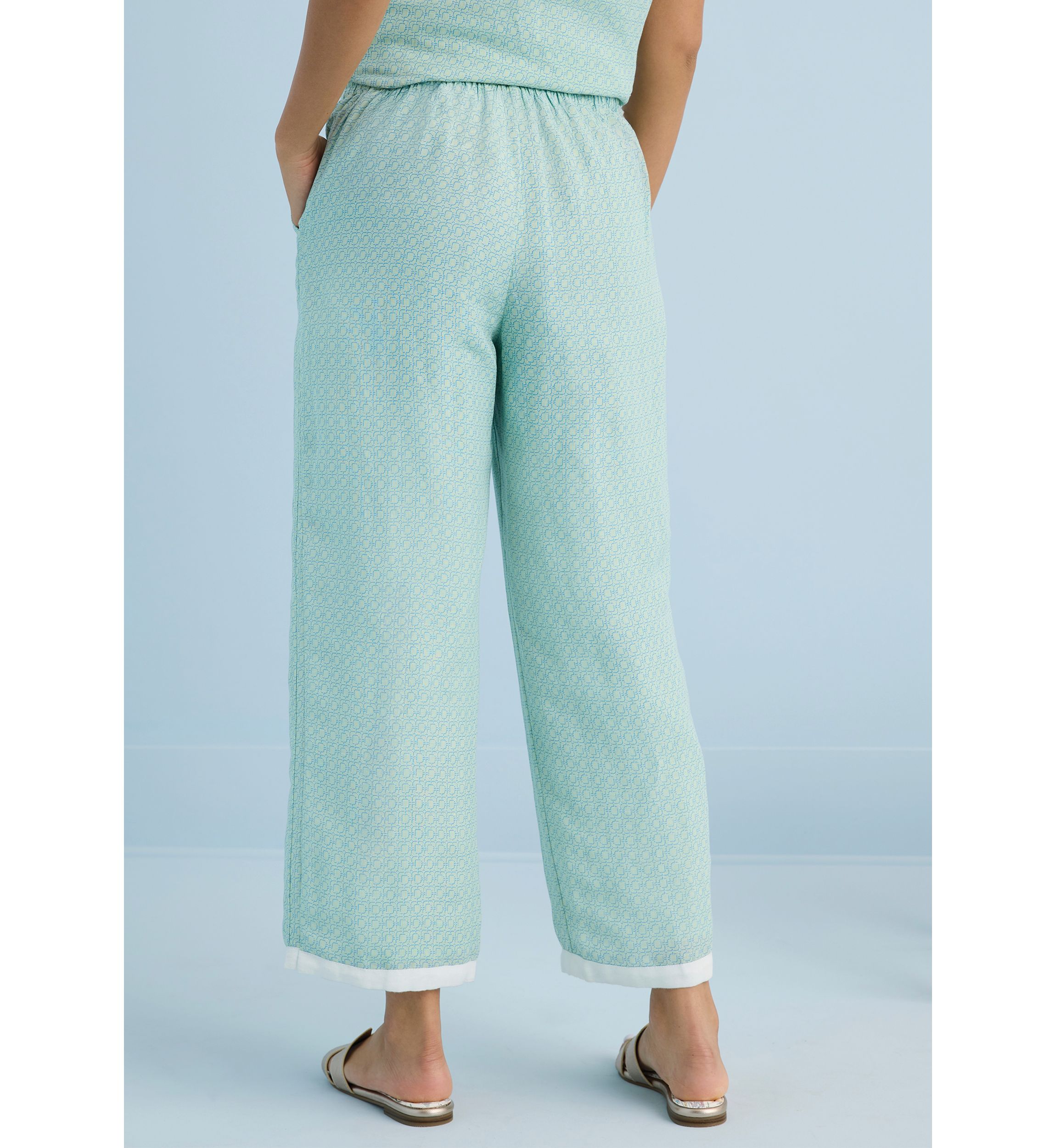Sewing Down South x Crown & Ivy™ Courtney Printed Pull On Pants