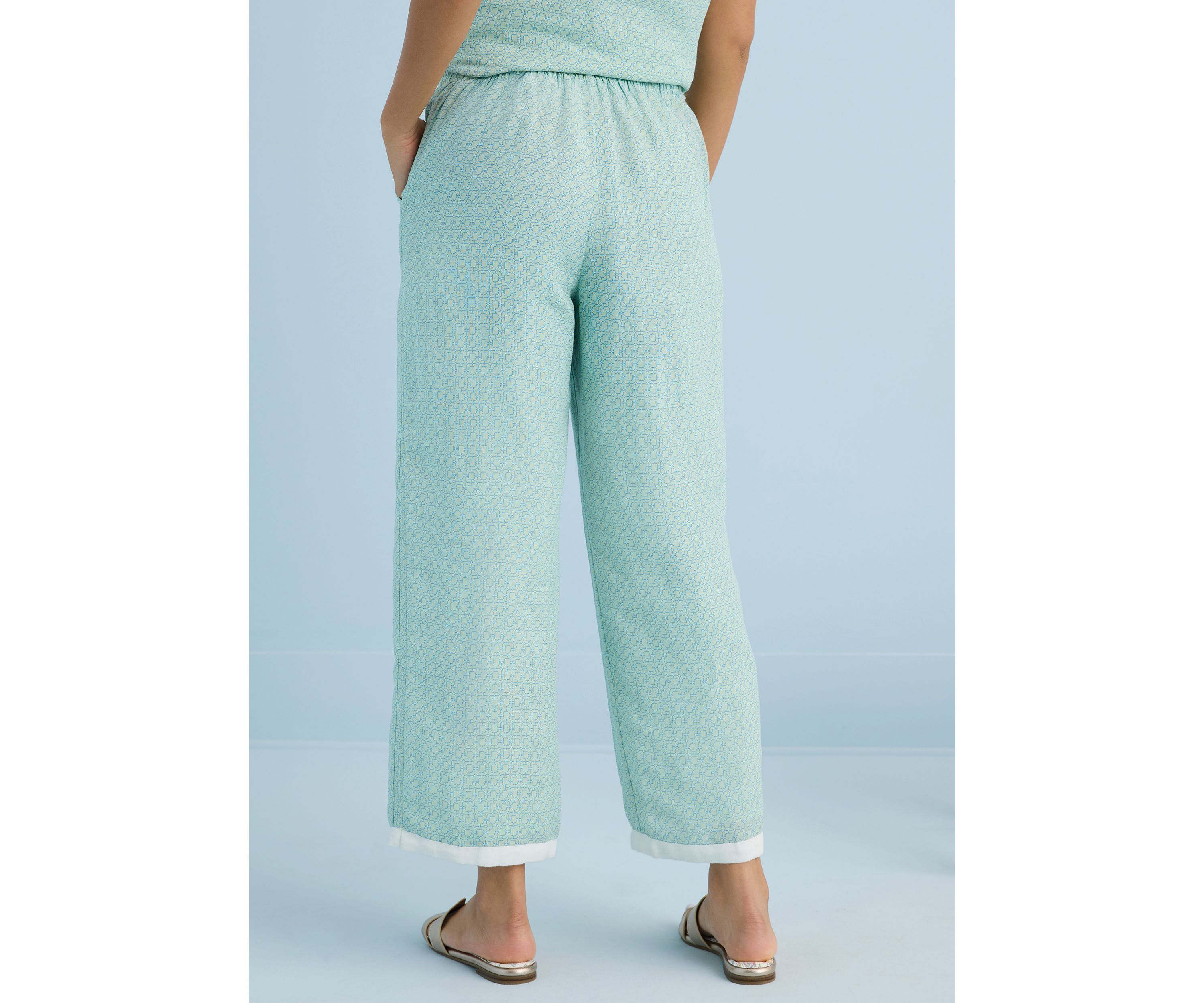 Sewing Down South x Crown & Ivy™ Courtney Printed Pull On Pants