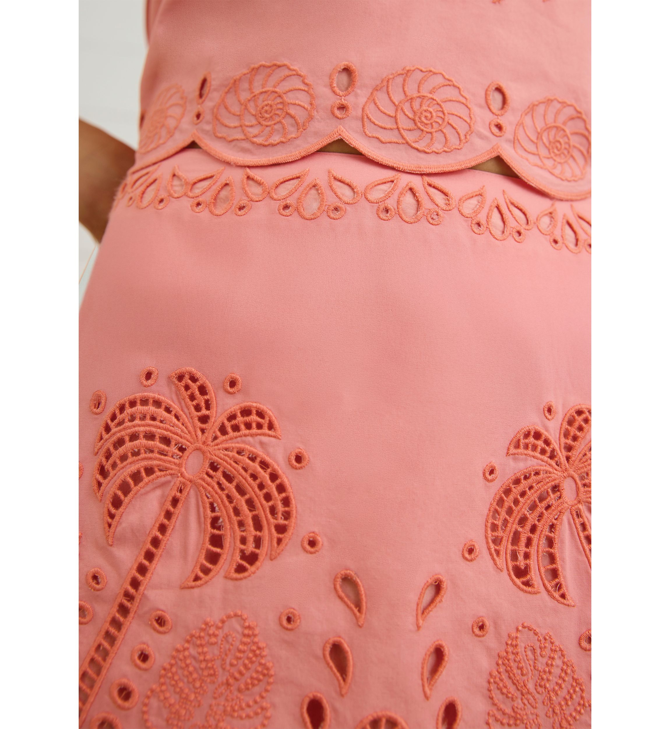 Sewing Down South x Crown & Ivy™ Hayes Embroidered Pencil Skirt