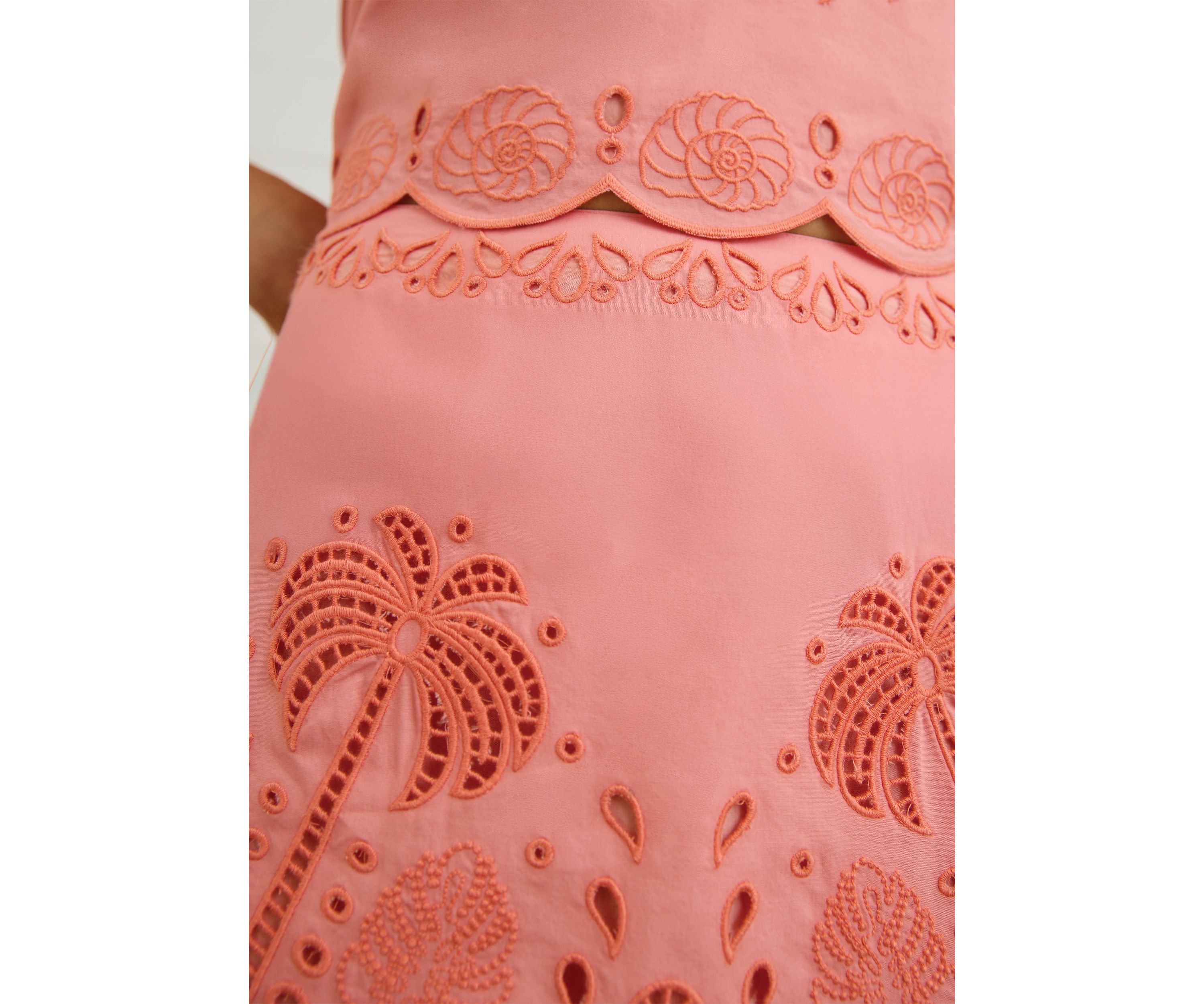 Sewing Down South x Crown & Ivy™ Hayes Embroidered Pencil Skirt