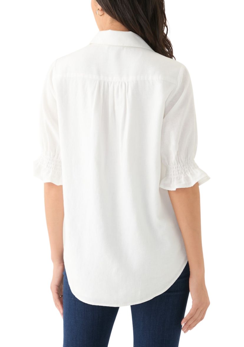 Womens Linen Top