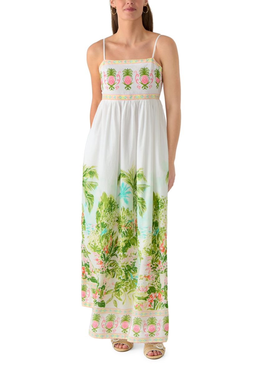 crown and ivy green and white dress & Ivy™ Women's Sleeveless Maxi CORDIALLY INVITED DROP 1