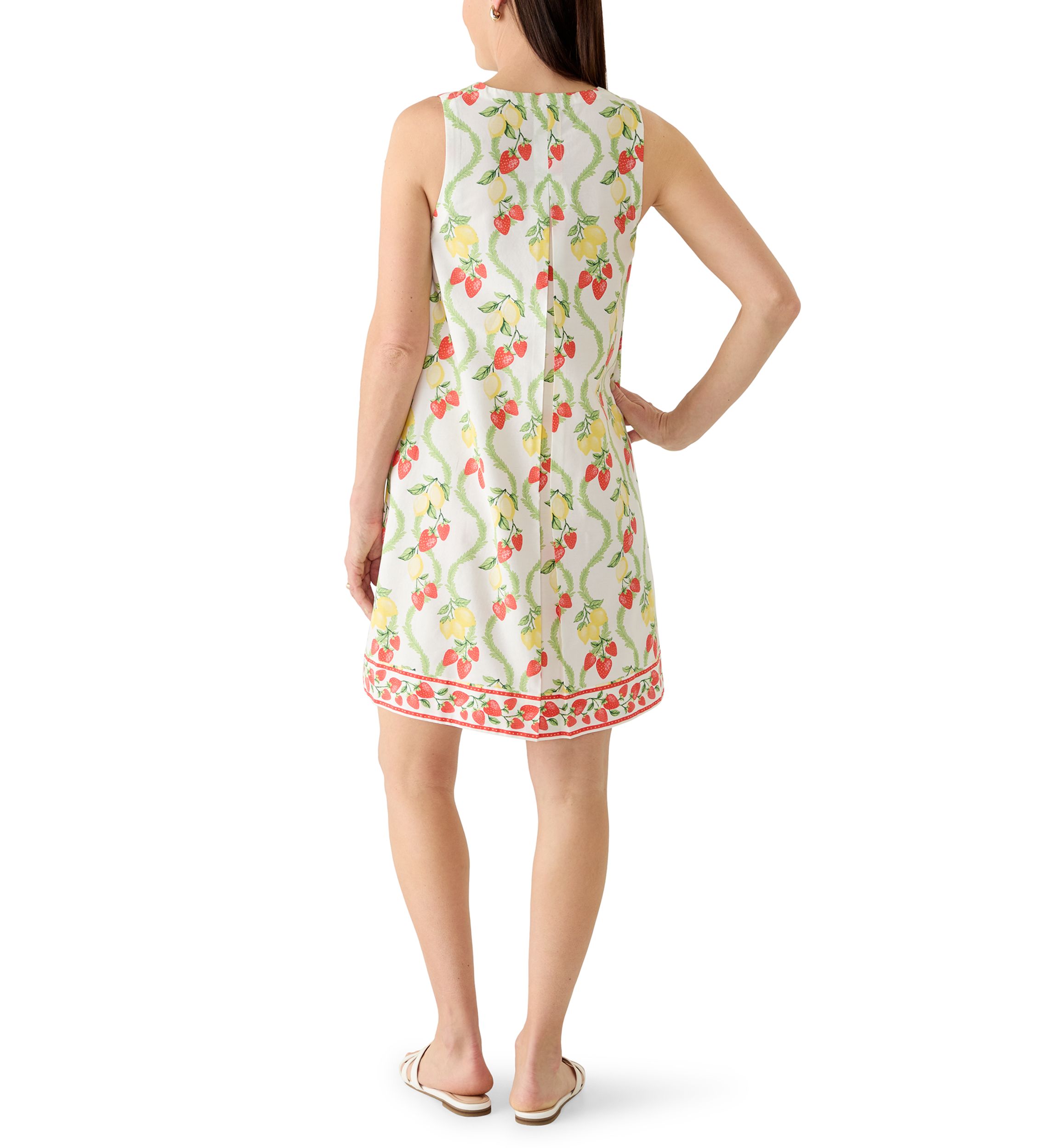 belk pink and green dress Joseph Ribkoff Black/Green Abstract Puff Sleeve Shift Dress 243154 —  AfterRetail main image 0