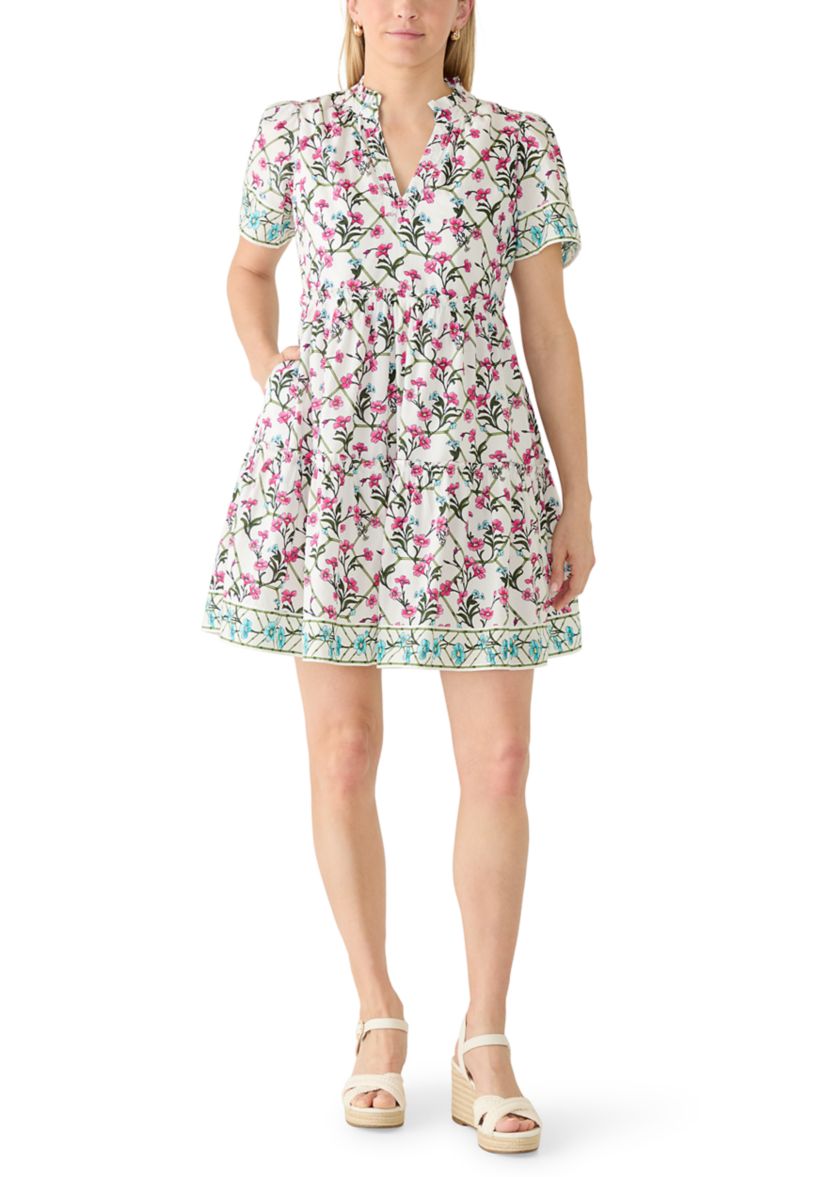 belk dresses on sale Crown & Ivy™ Women's Short Sleeve Tiered Mini Dress
