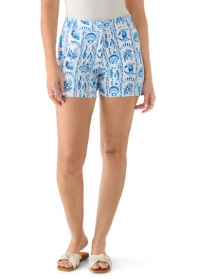 Crown & Ivy Women's 5" Caroline Printed Shorts
