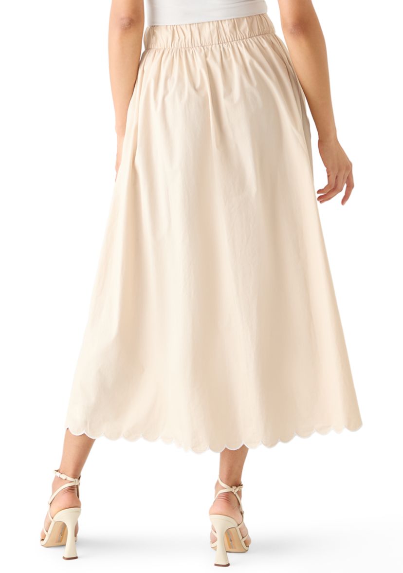 Crown & Ivy™ Women's Midi Embroidered Skirt | Belk