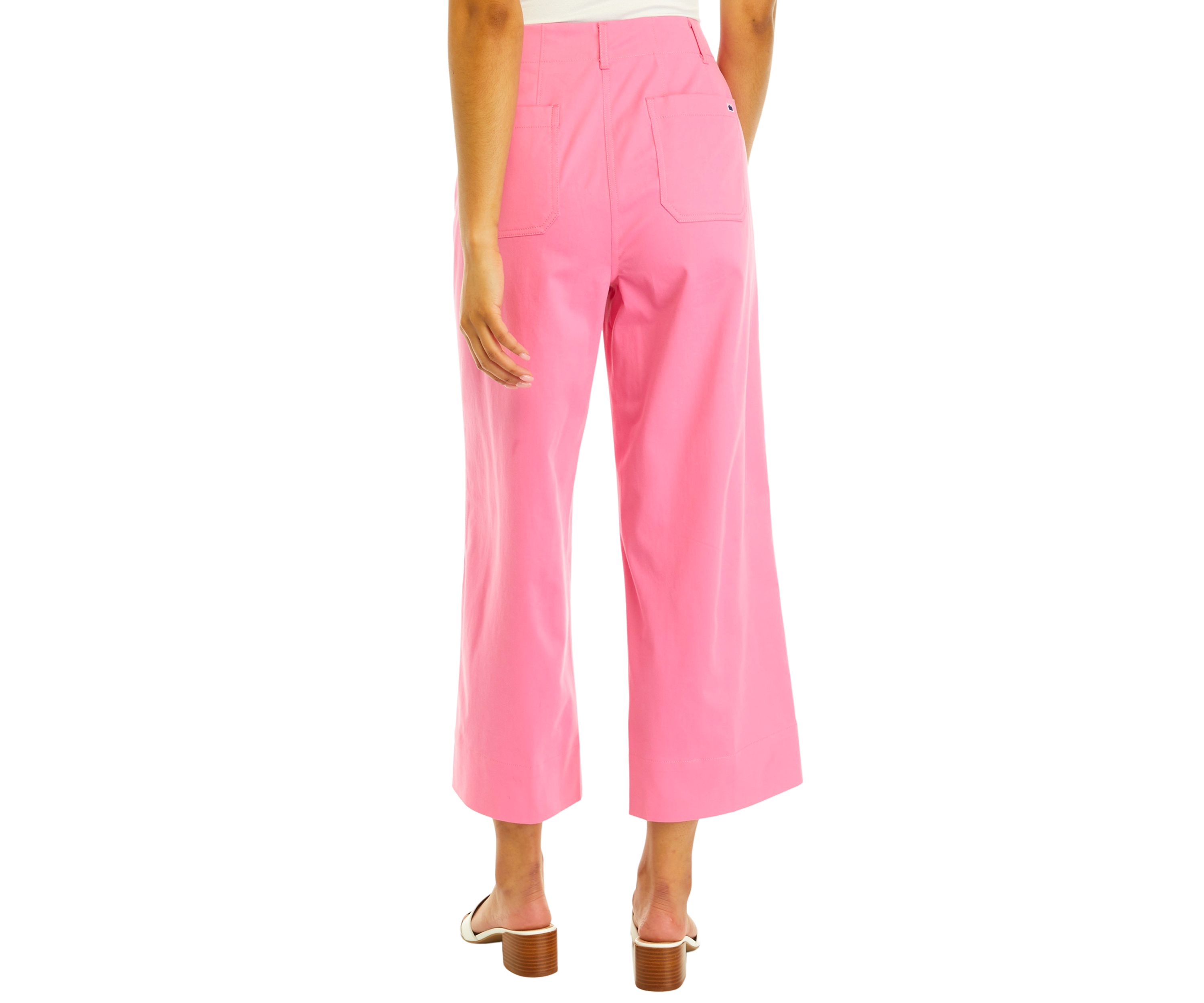 Petite Cropped Chino Pants