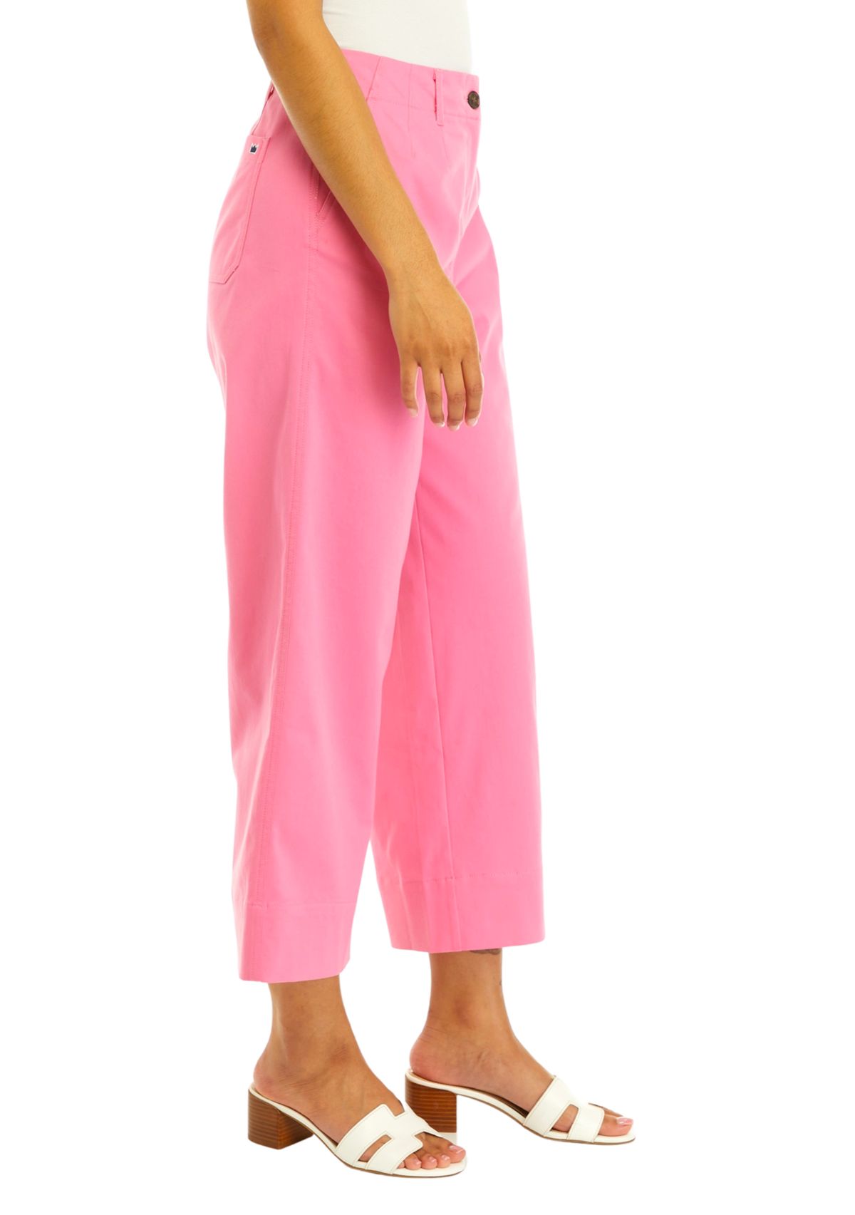 Petite Cropped Chino Pants
