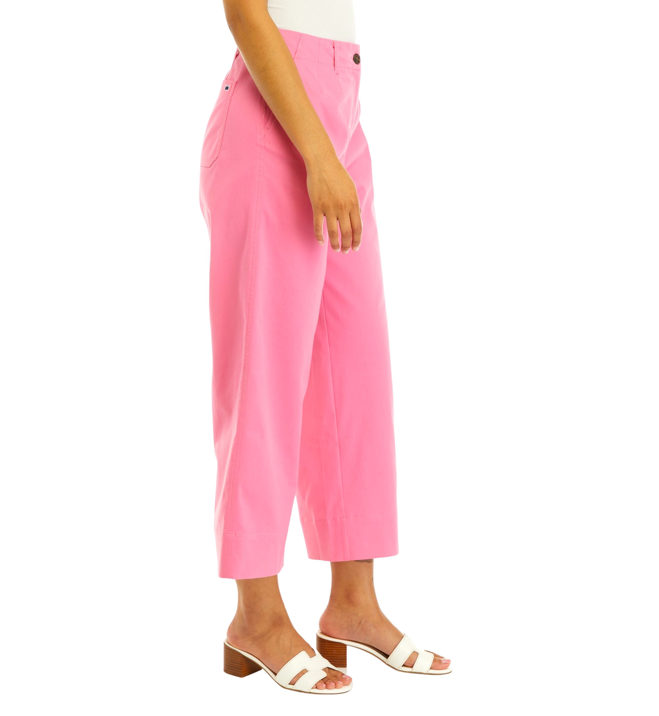 Petite Cropped Chino Pants