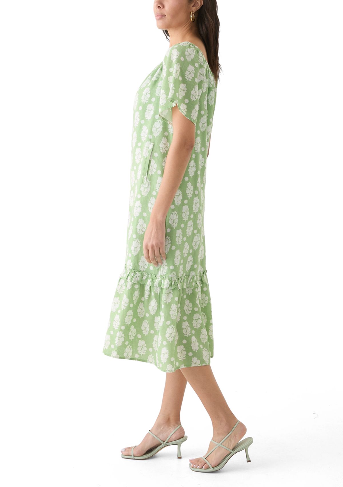 Petite Printed House Dress