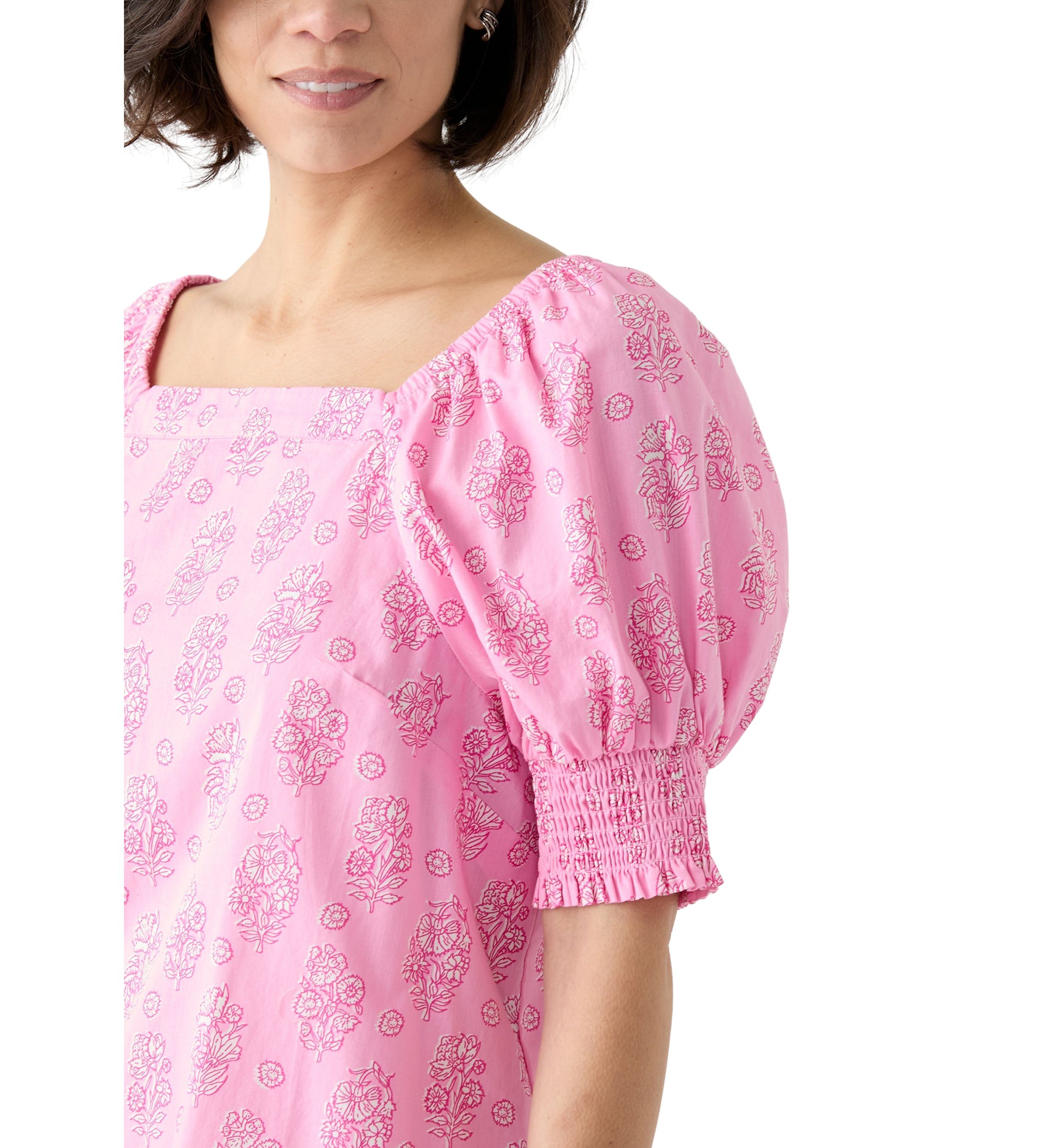 Petite Short Sleeve Shift Dress