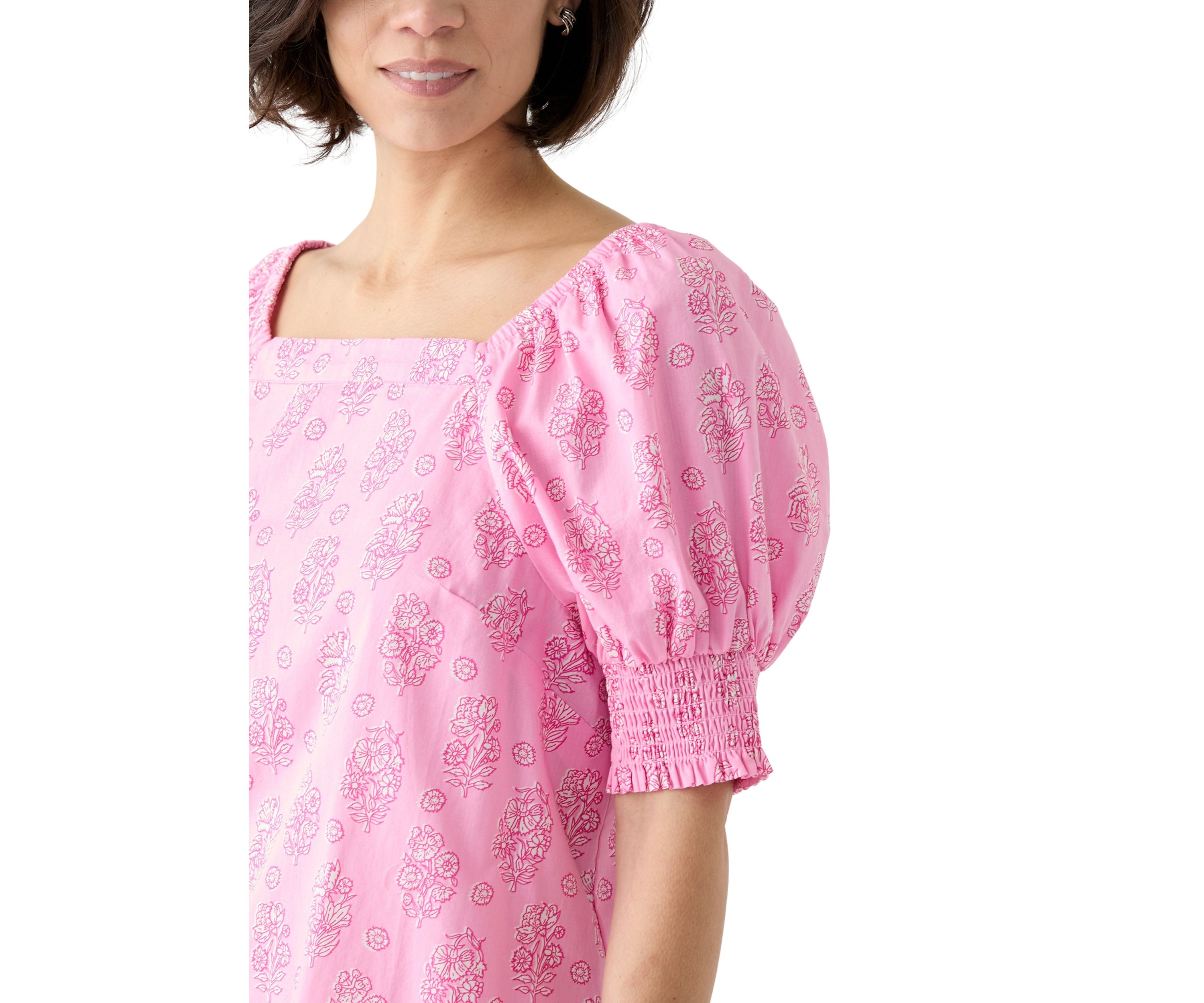 Petite Short Sleeve Shift Dress