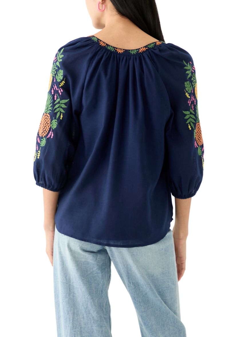Petite Puff Sleeve Top
