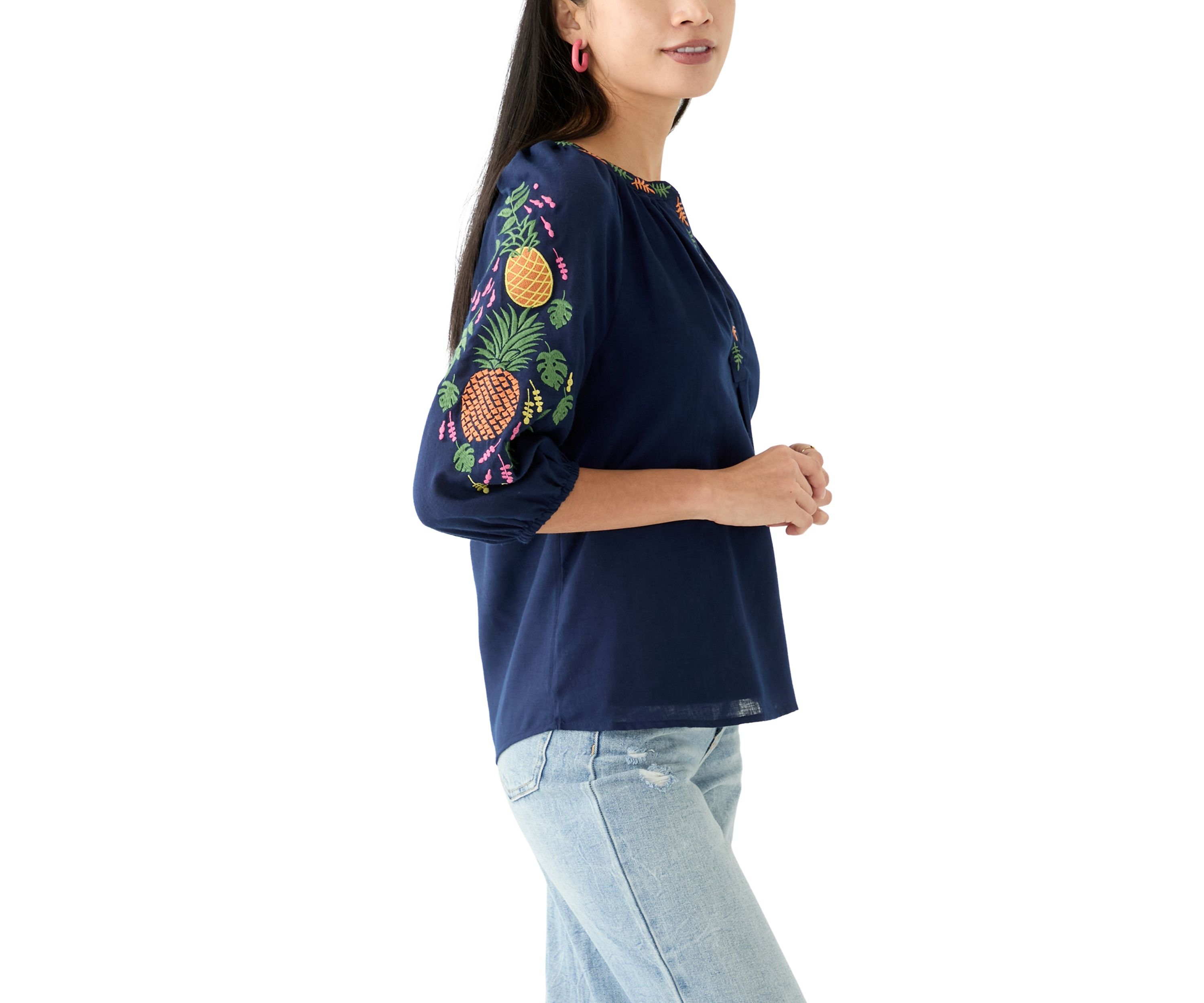Petite Puff Sleeve Top