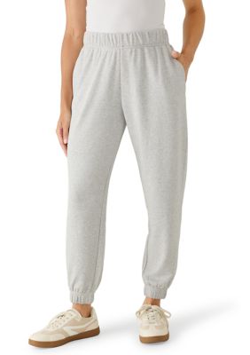 Crown & Ivy Women's Petite Heather Jogger Pants