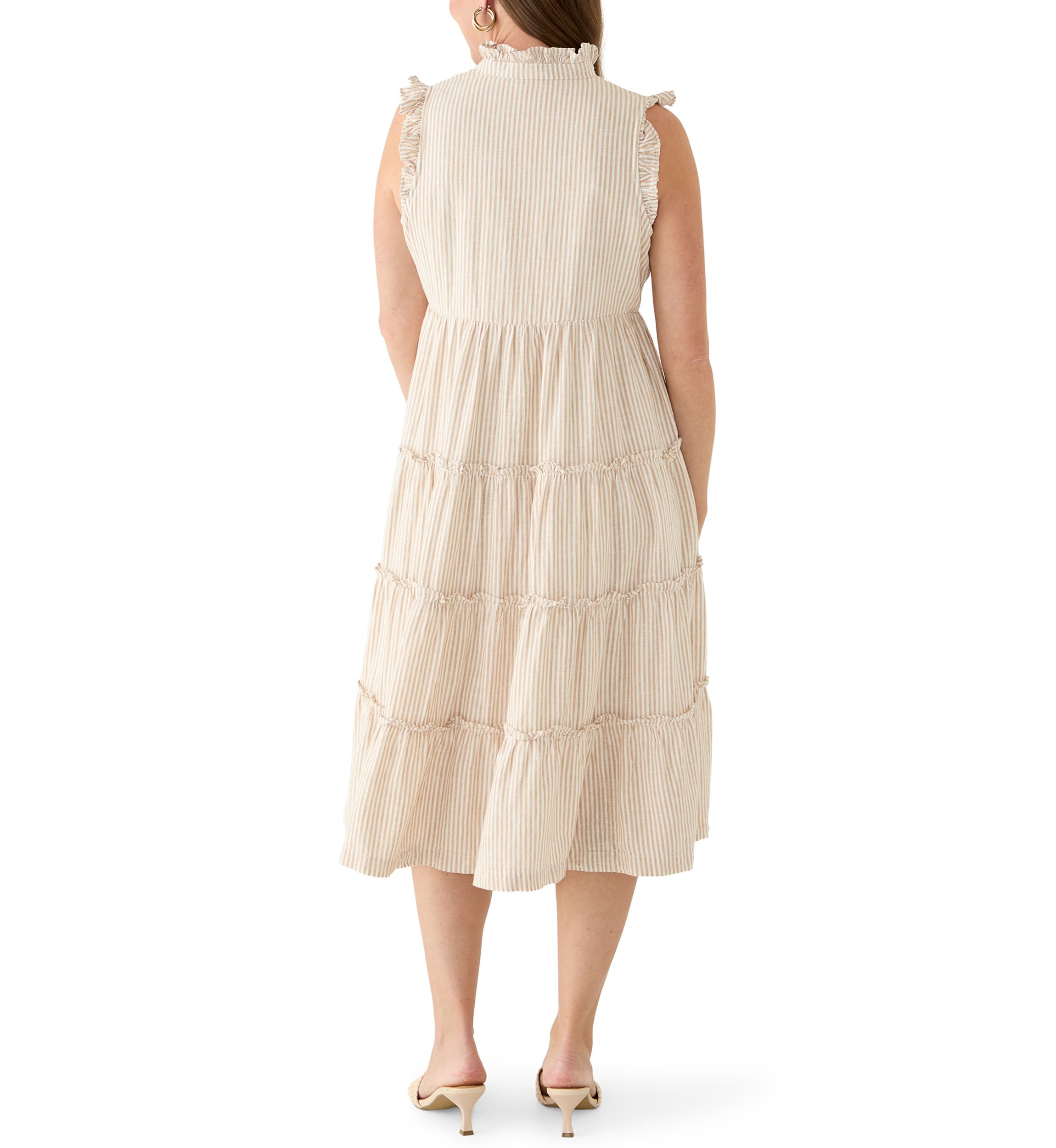 princess polly baby blue dress Tan/Beige Petite Dresses main image 0