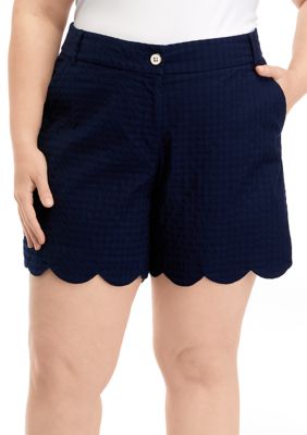 Coast To Coast Blue Paperbag Shorts FINAL SALE – Pink Lily