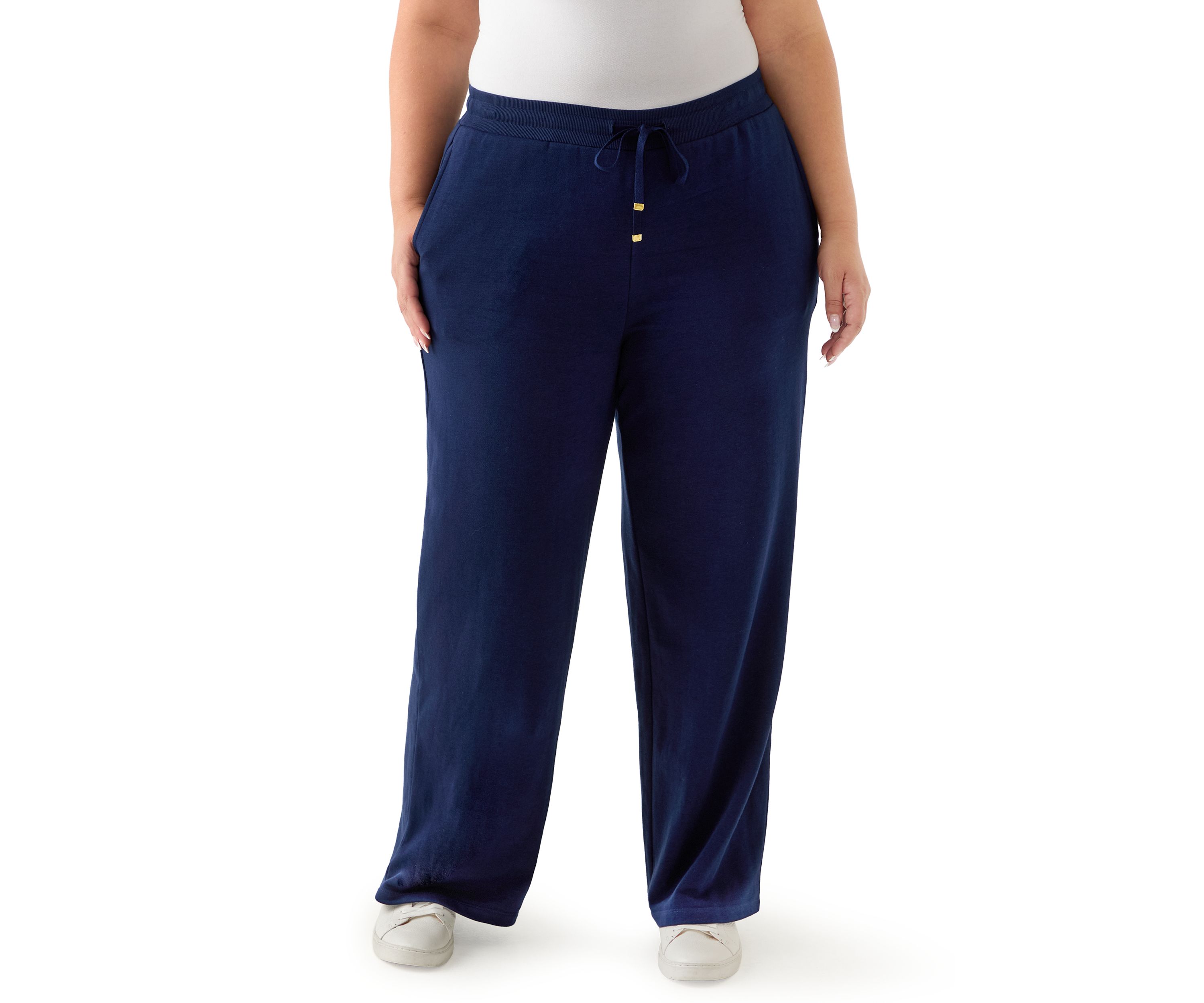  Plus Size Wide Leg Pants