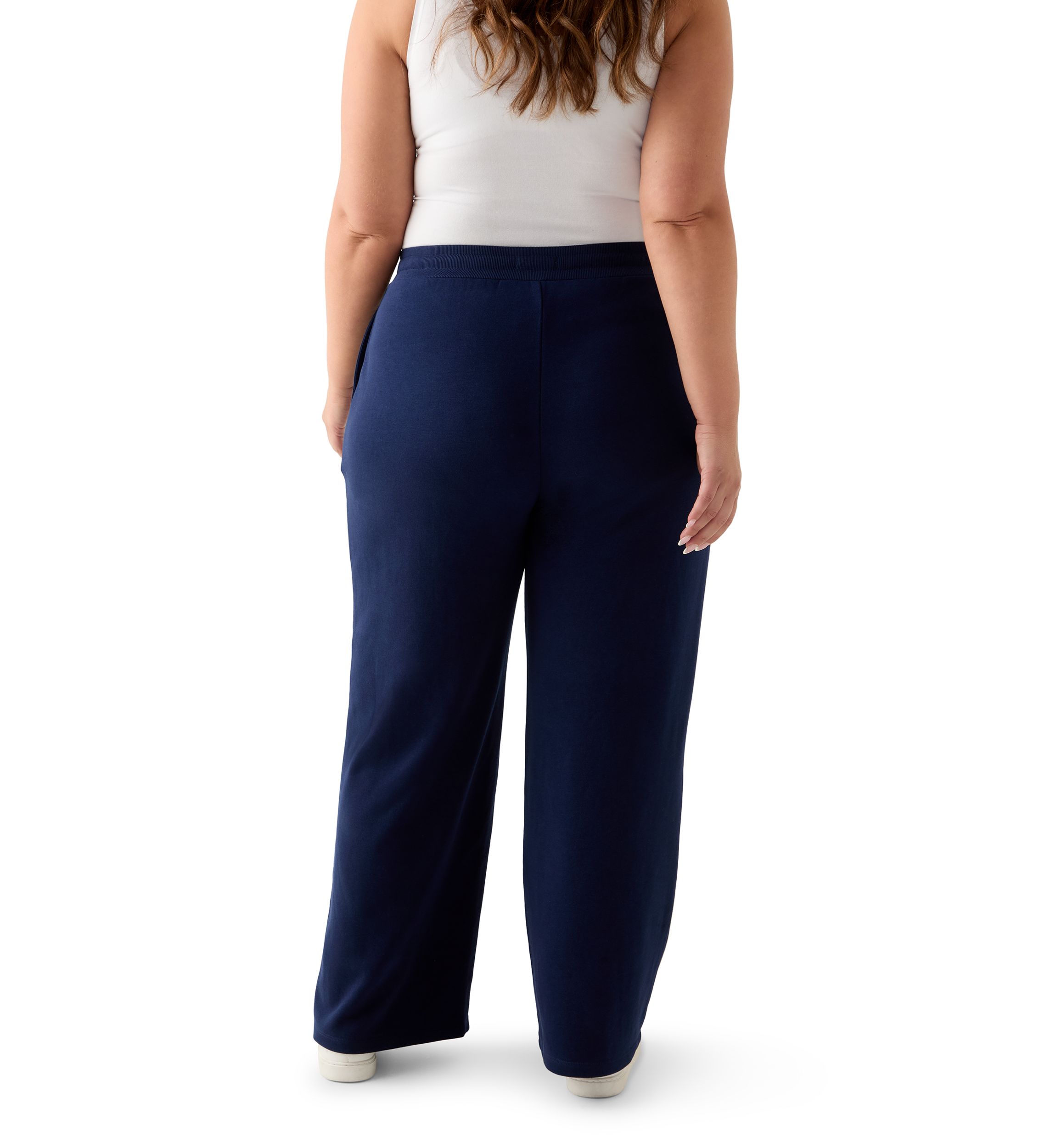  Plus Size Wide Leg Pants