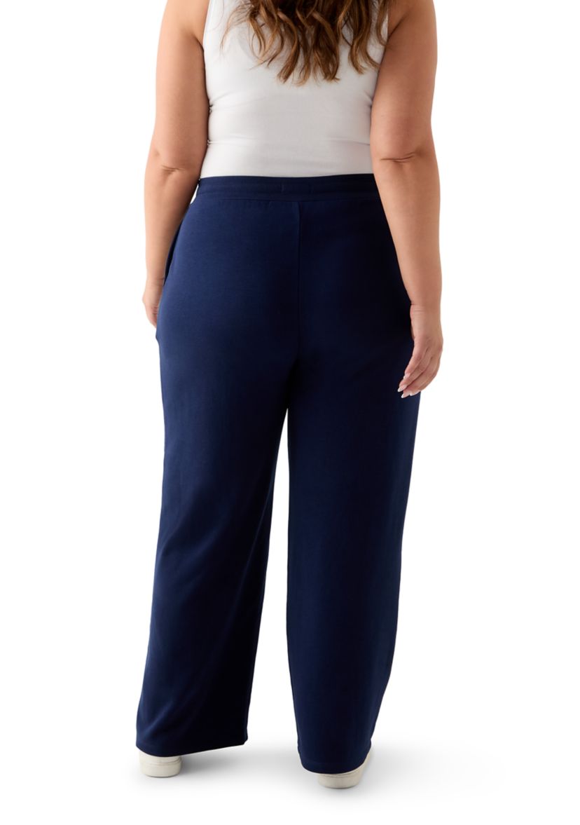  Plus Size Wide Leg Pants
