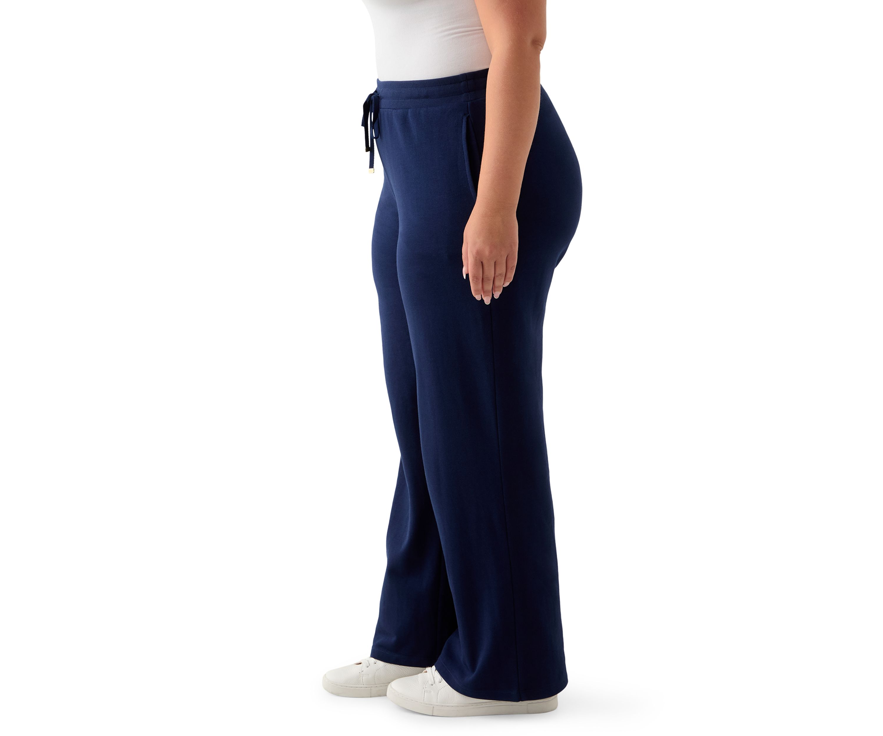  Plus Size Wide Leg Pants