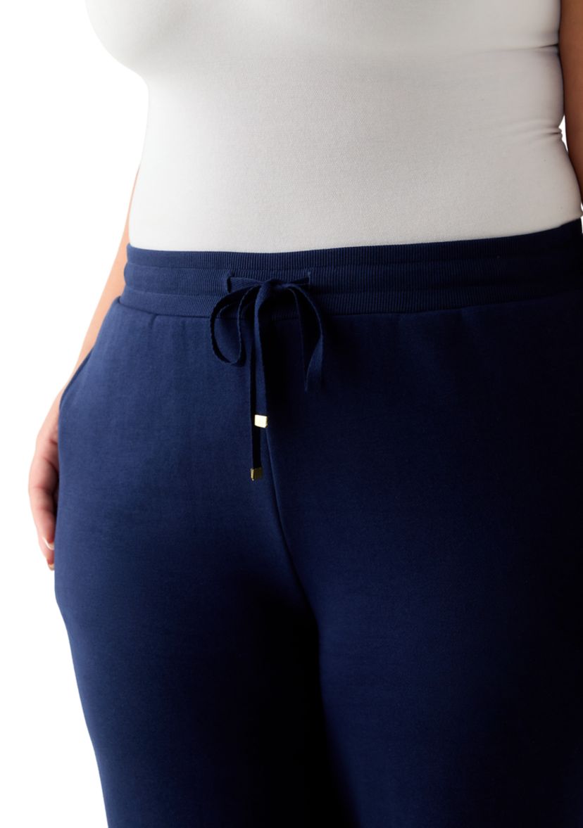  Plus Size Wide Leg Pants