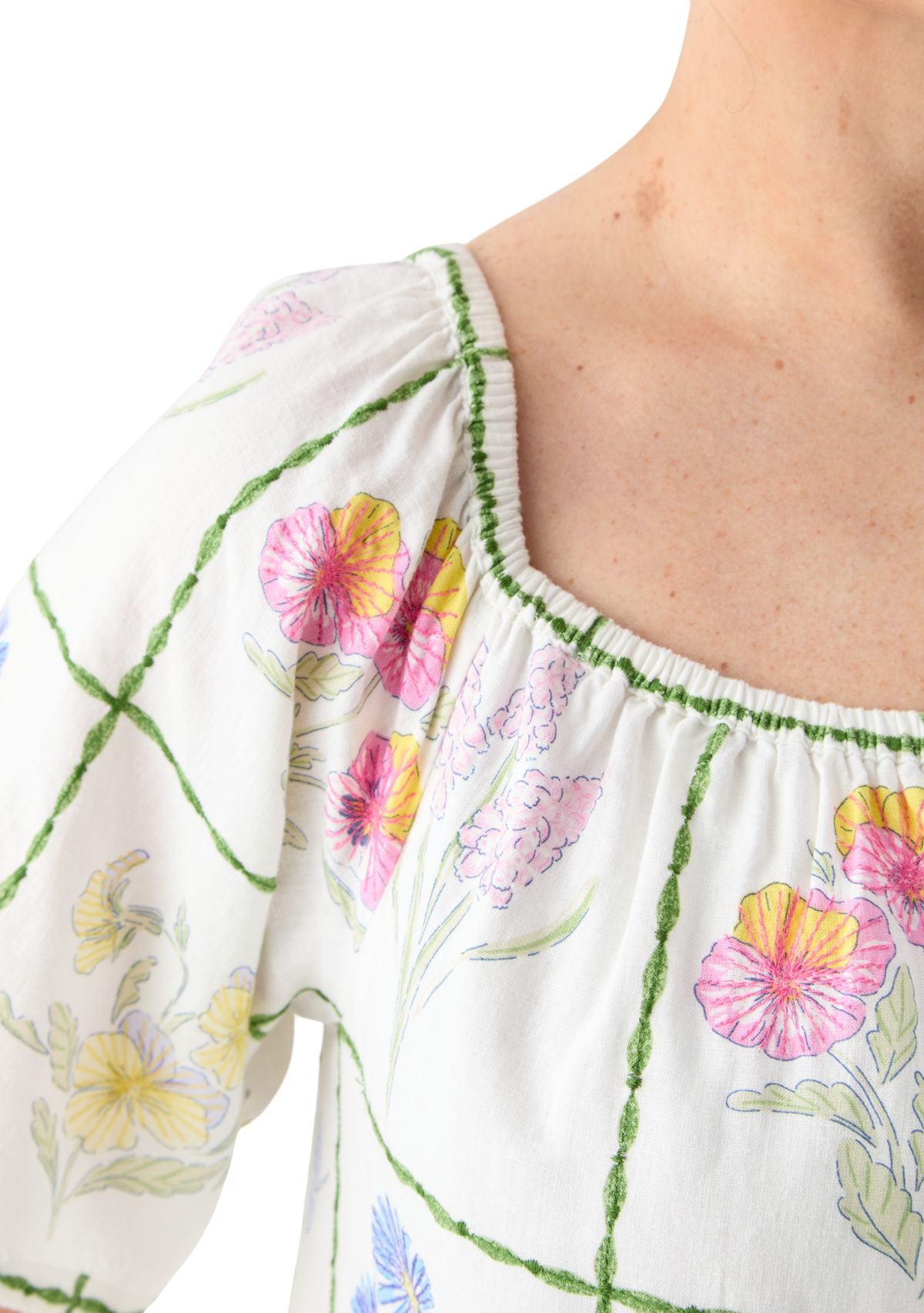 Plus Size Printed House Dress